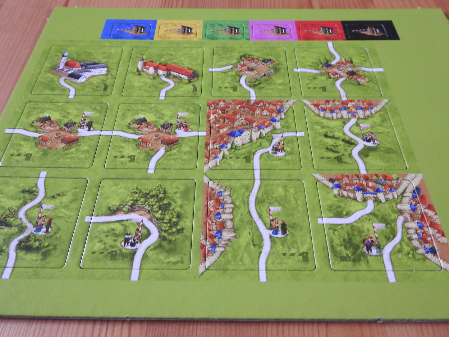 Carcassonne - 4 Mini Expansion Bundle | Set 1 - Green Zink Games