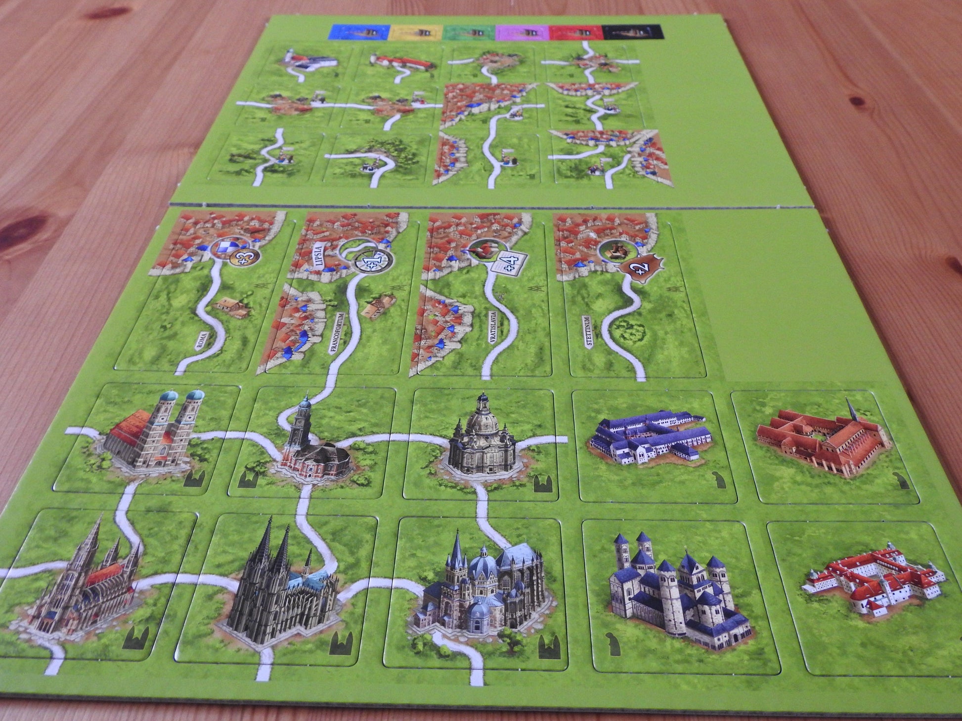 Carcassonne - 4 Mini Expansion Bundle | Set 1 - Green Zink Games