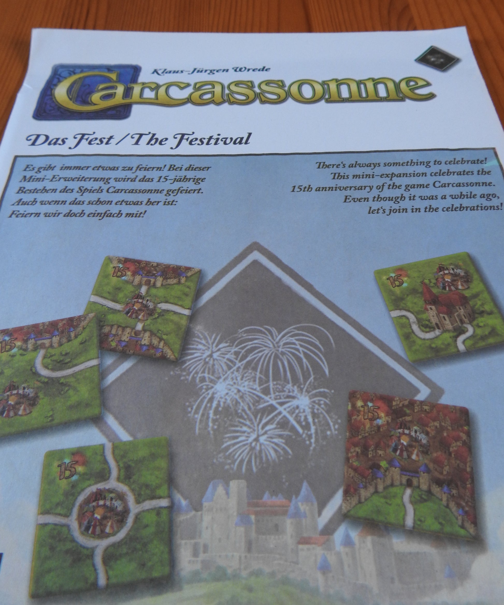 Carcassonne - Festival II | Mini Expansion - Green Zink Games