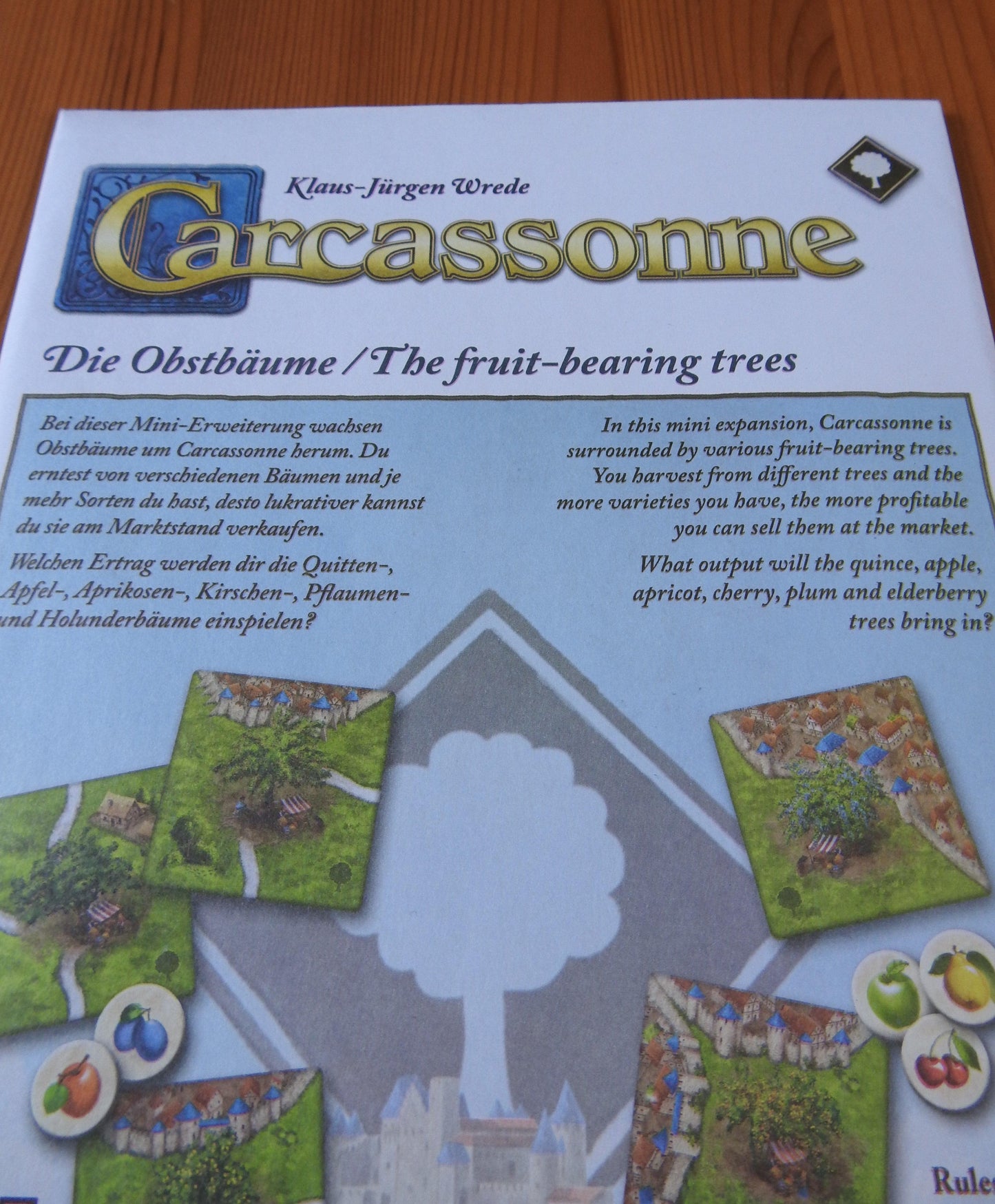 Carcassonne - Fruit Bearing Trees | Mini Expansion - Green Zink Games