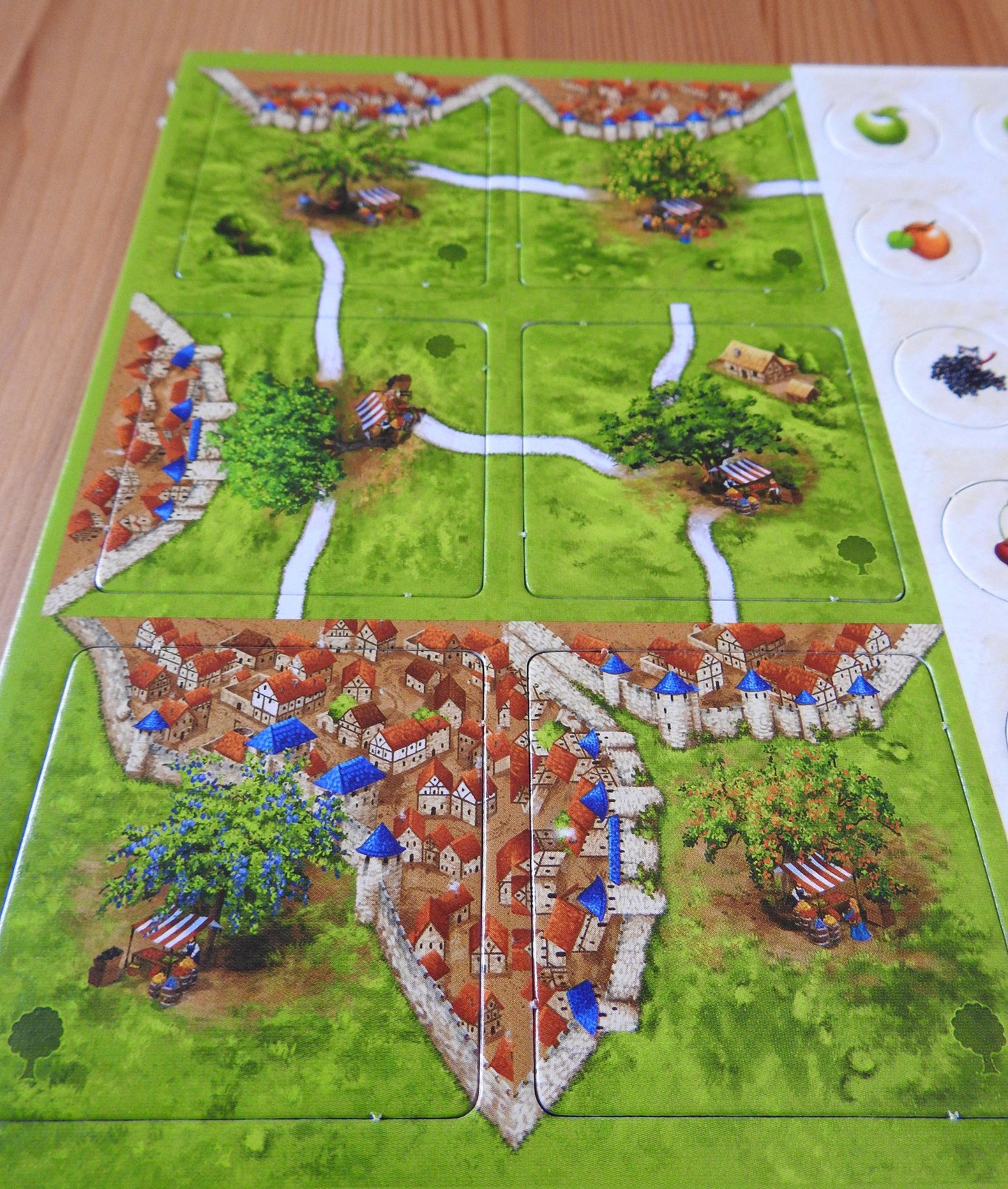 Carcassonne - Fruit Bearing Trees | Mini Expansion - Green Zink Games