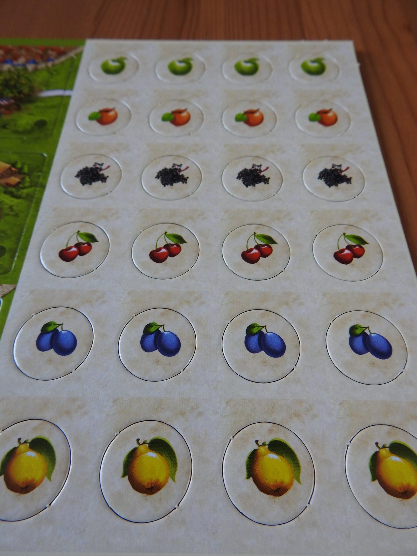 Carcassonne - Fruit Bearing Trees | Mini Expansion - Green Zink Games