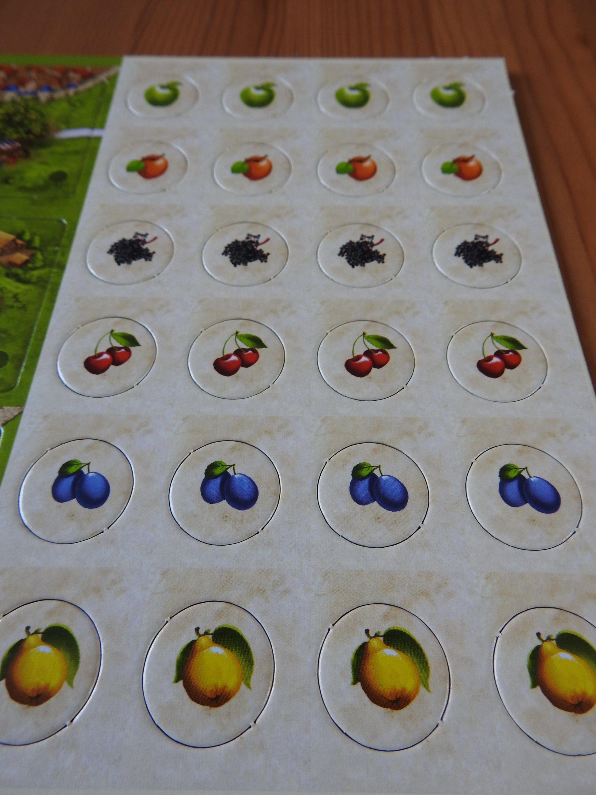 Carcassonne - Fruit Bearing Trees | Mini Expansion - Green Zink Games
