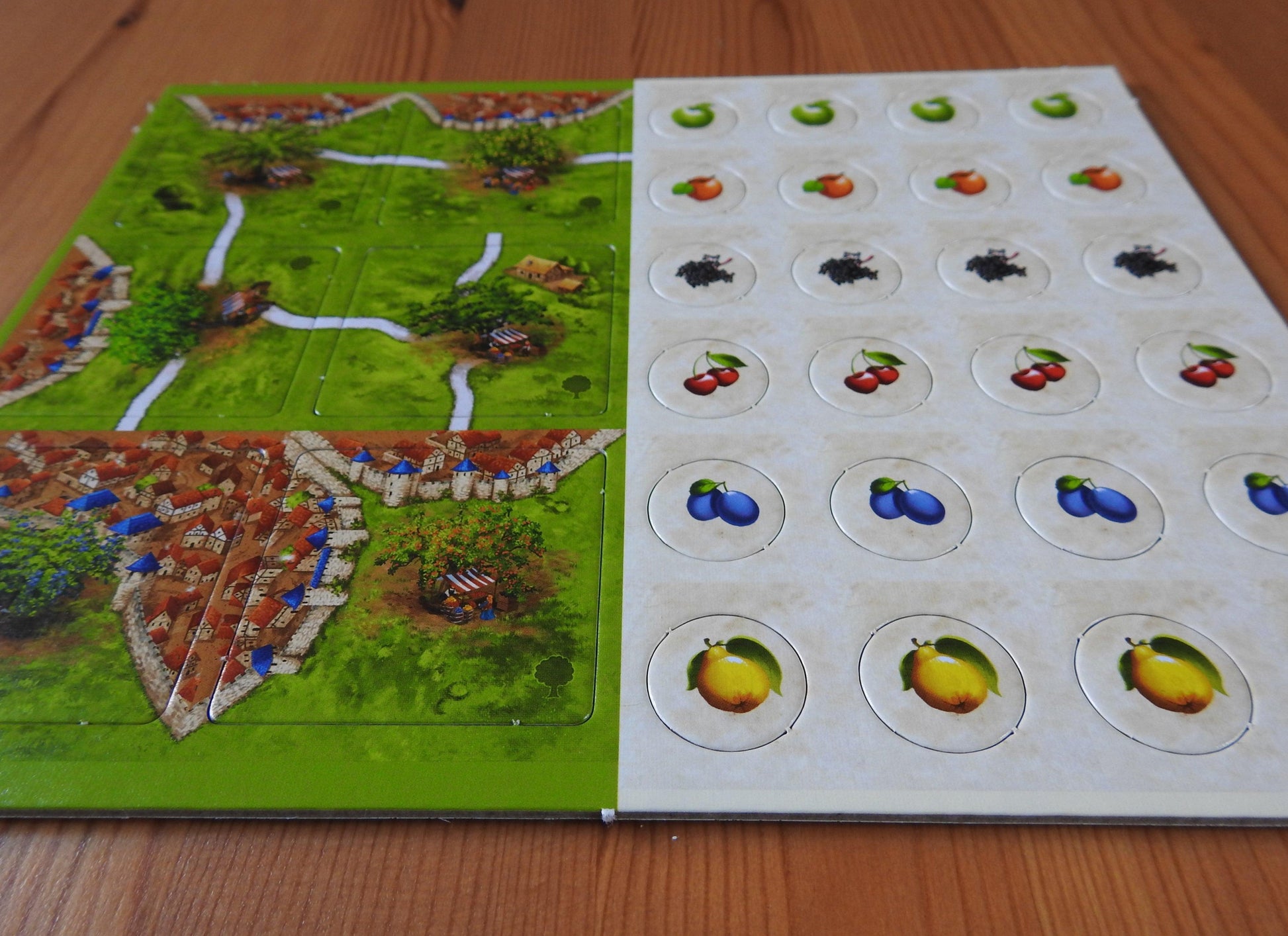 Carcassonne - Fruit Bearing Trees | Mini Expansion - Green Zink Games