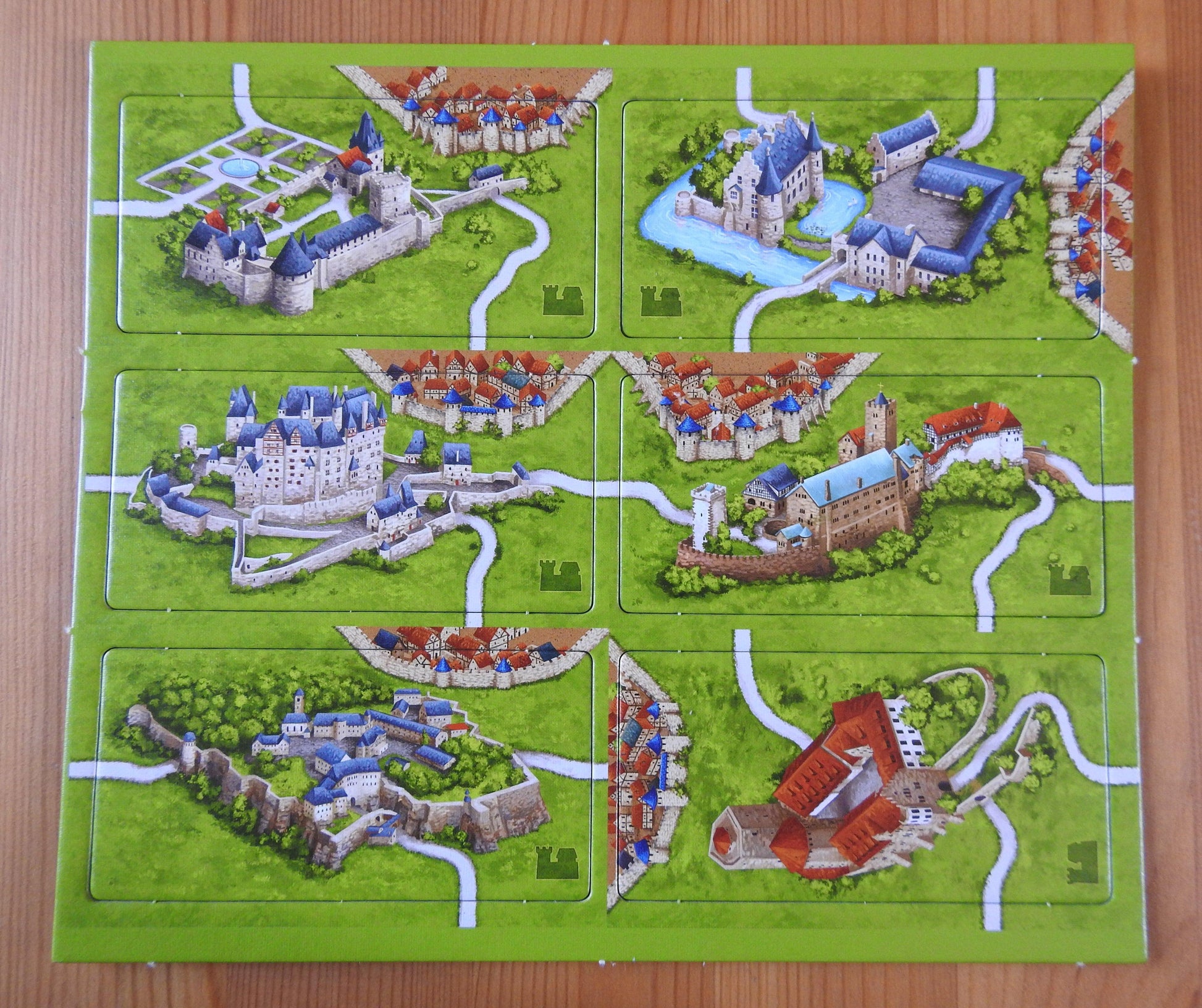 Carcassonne - German Castles | Mini Expansion - Green Zink Games