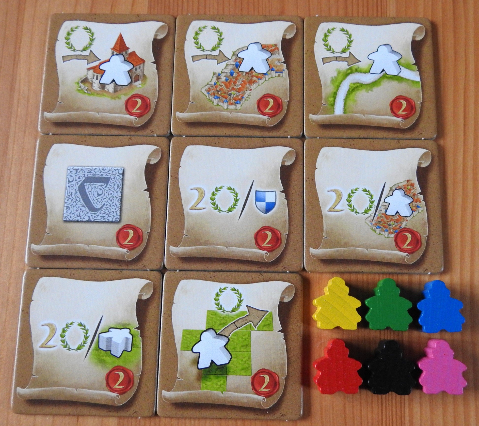 Carcassonne - Messengers | Mini Expansion - Green Zink Games
