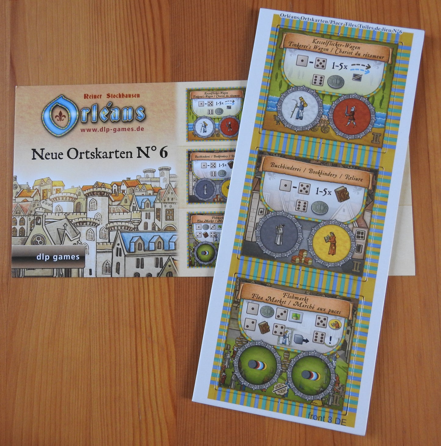 Orleans - New Place Tiles No.6 | Mini Expansion - Green Zink Games