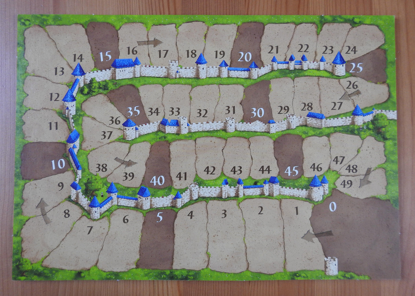 Carcassonne - Snakes & Ladders Scoreboard | Mini Expansion & Accessory - Green Zink Games