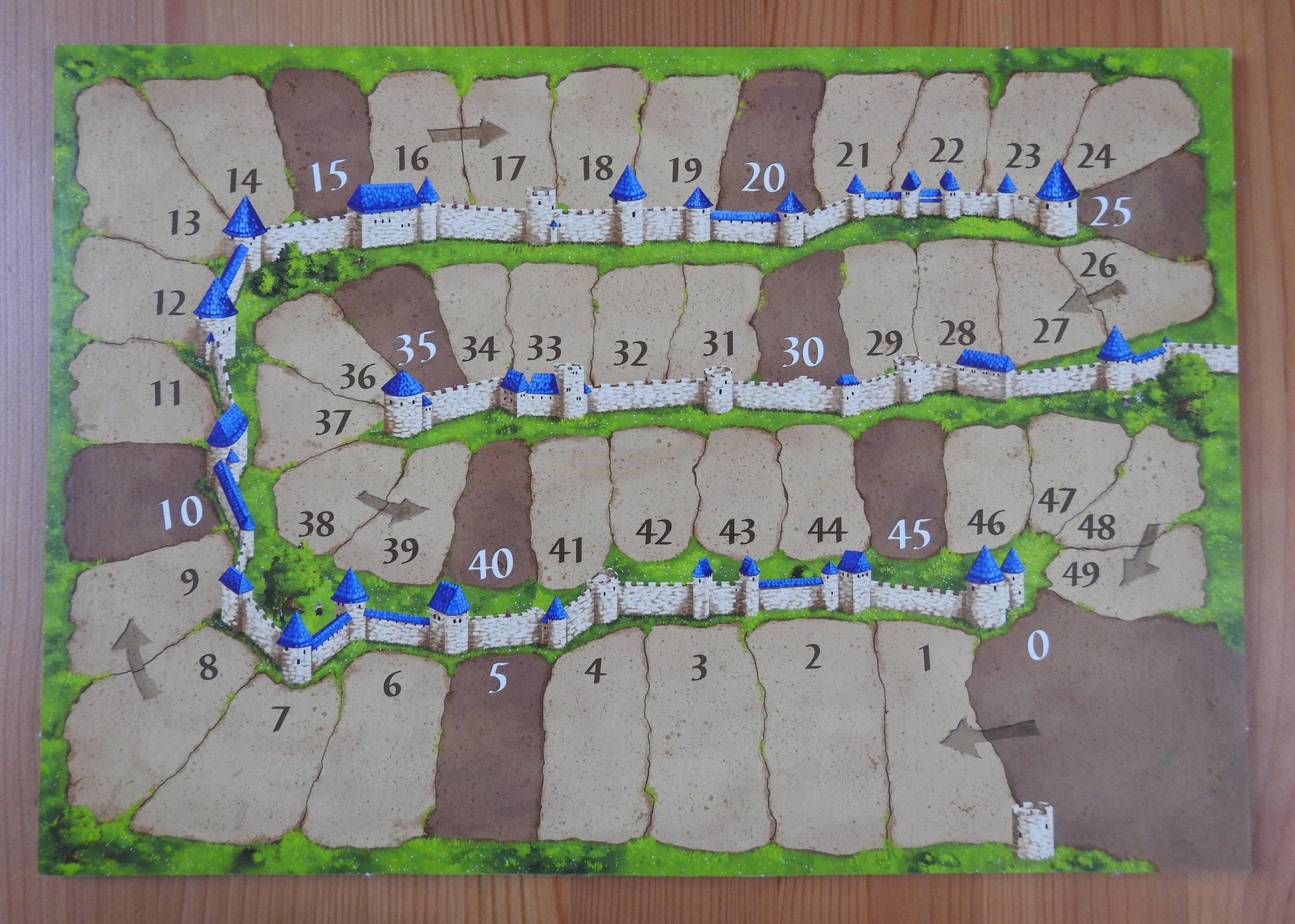 Carcassonne - Snakes & Ladders Scoreboard | Mini Expansion & Accessory - Green Zink Games