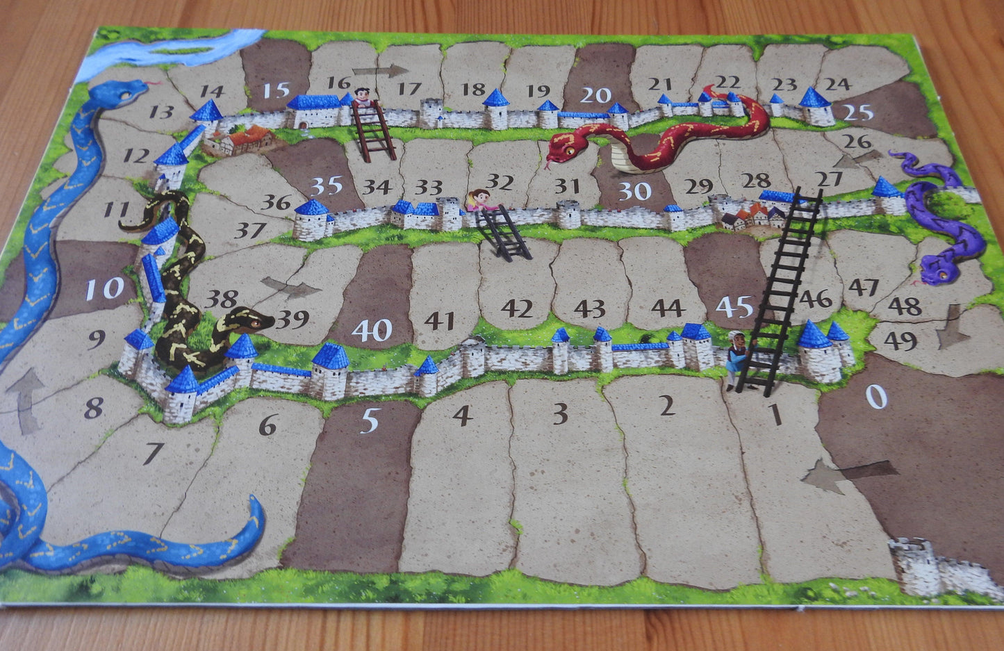 Carcassonne - Snakes & Ladders Scoreboard | Mini Expansion & Accessory - Green Zink Games