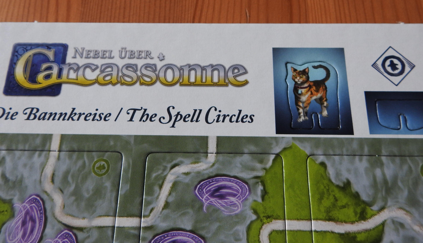 Mists Over Carcassonne - Spell Circles | Mini Expansion - Green Zink Games