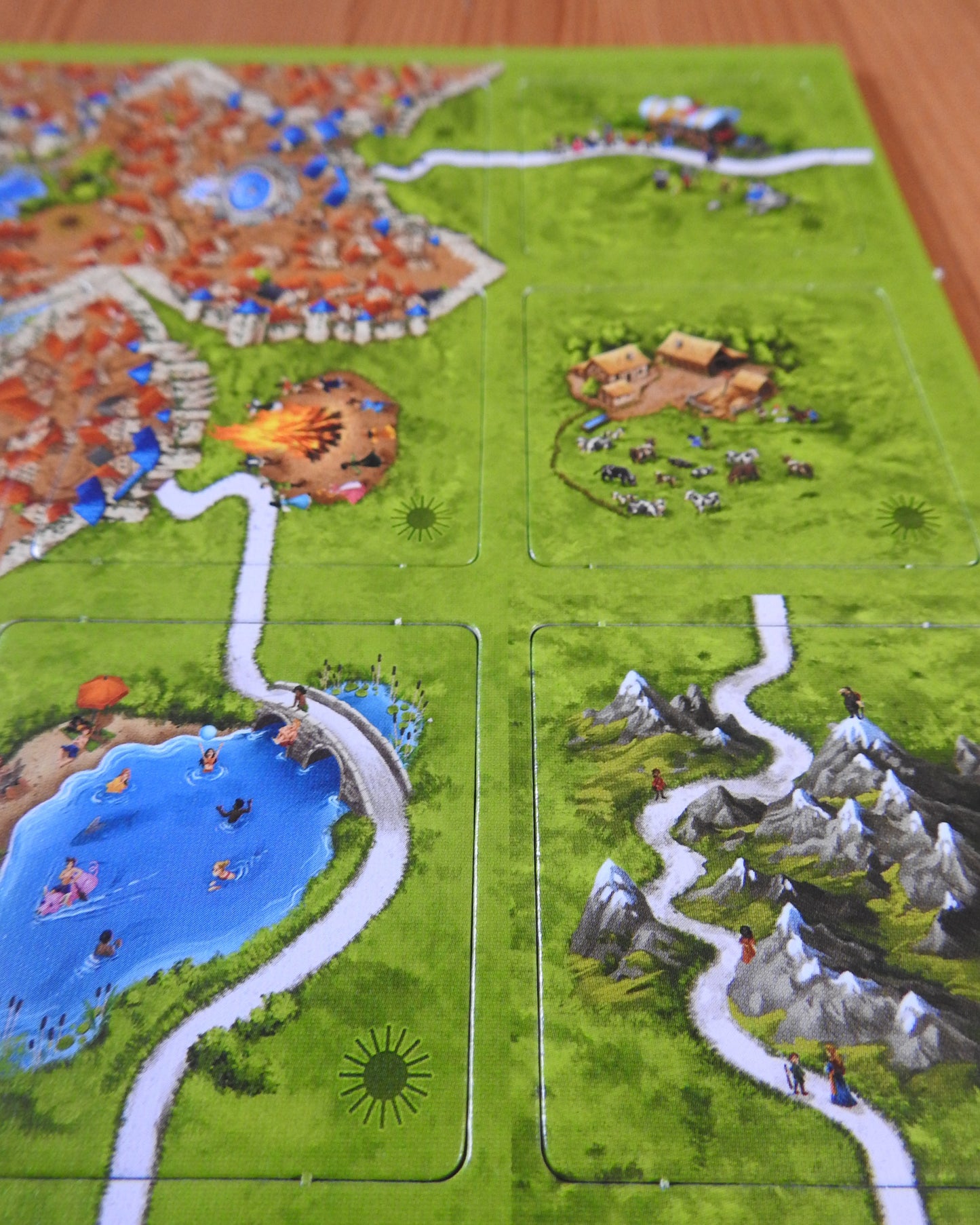 Carcassonne - Summer | Mini Expansion - Green Zink Games