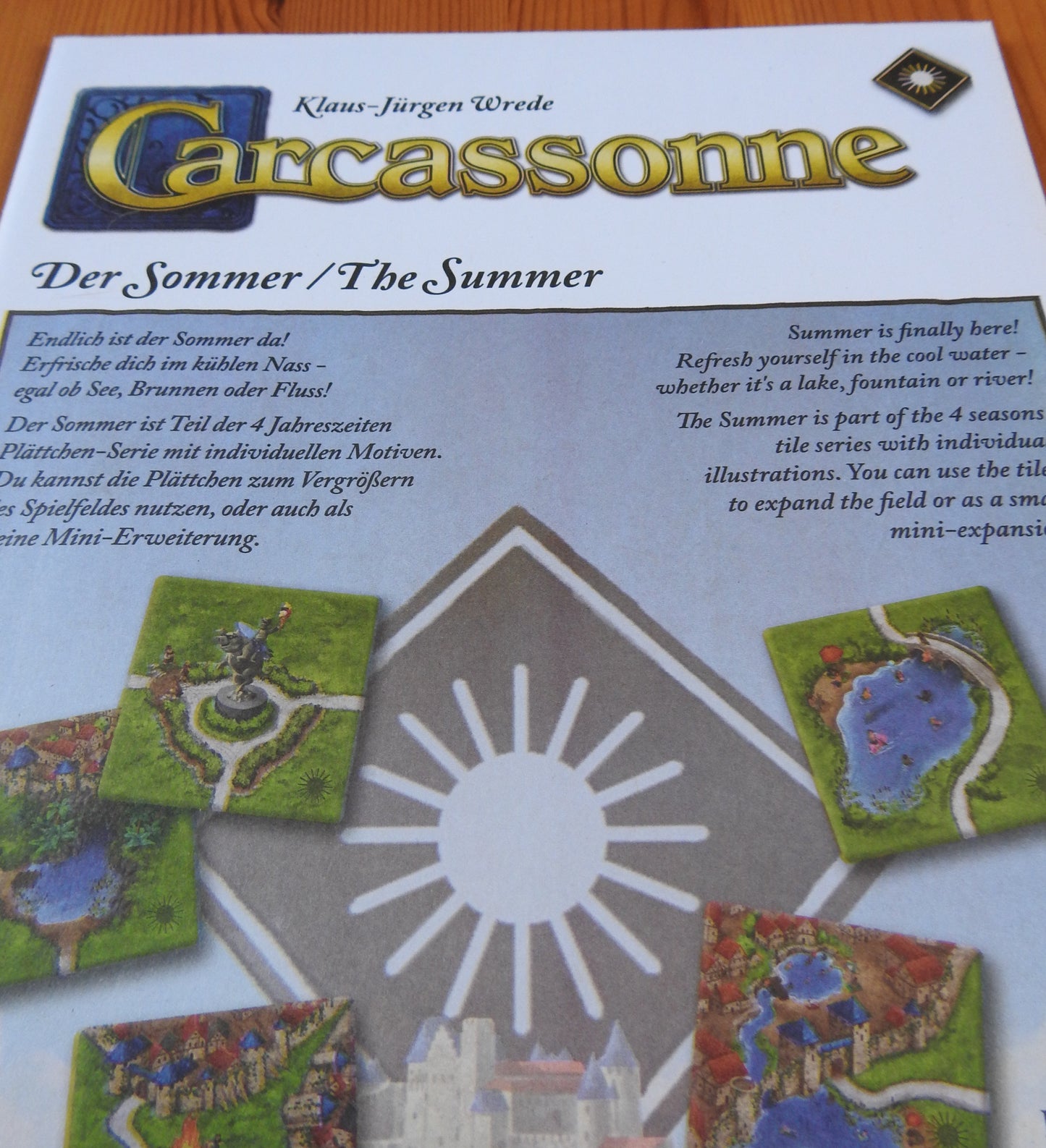 Carcassonne - Summer | Mini Expansion - Green Zink Games