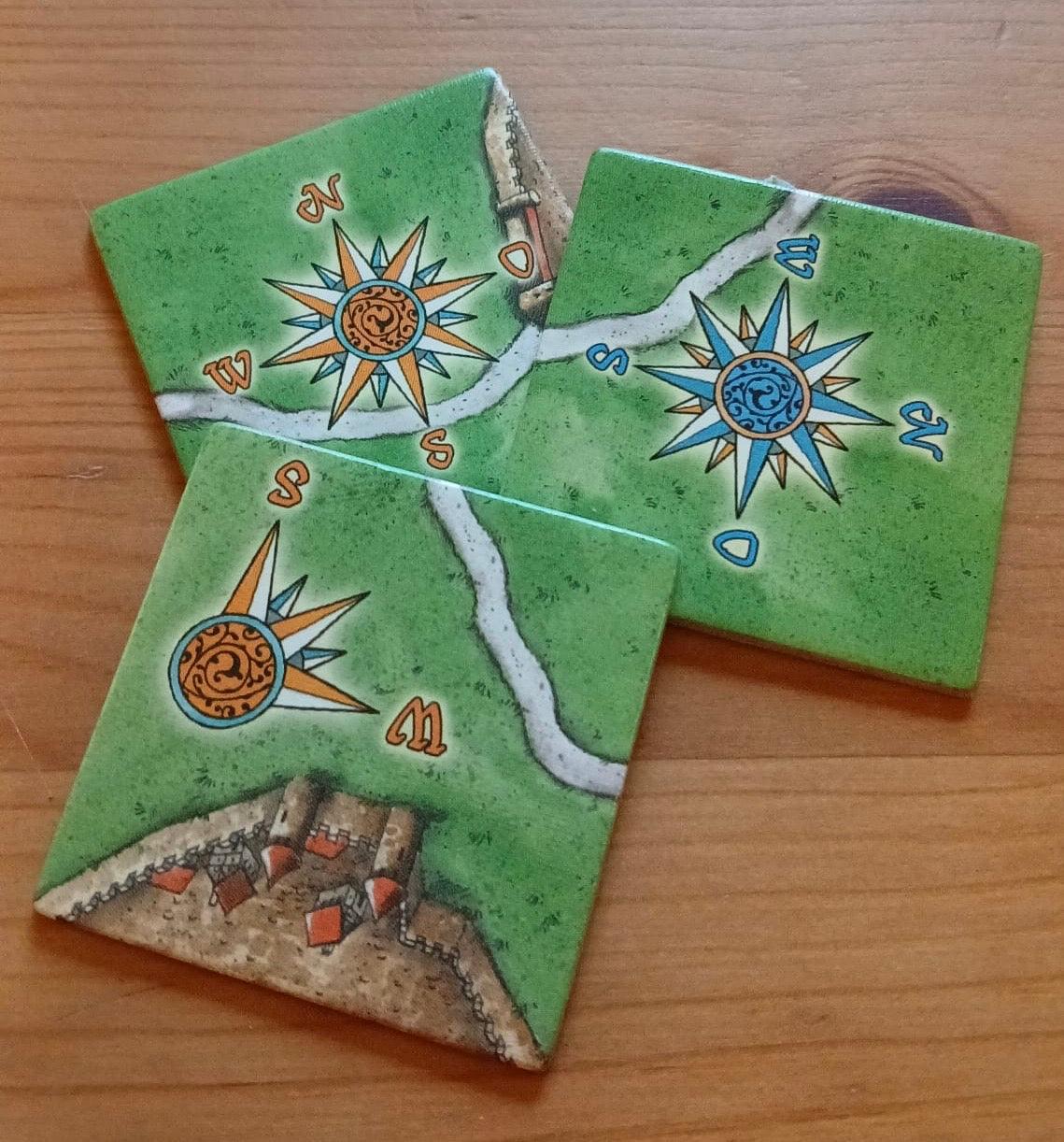 Carcassonne - Windroses I | Mini Expansion - Green Zink Games