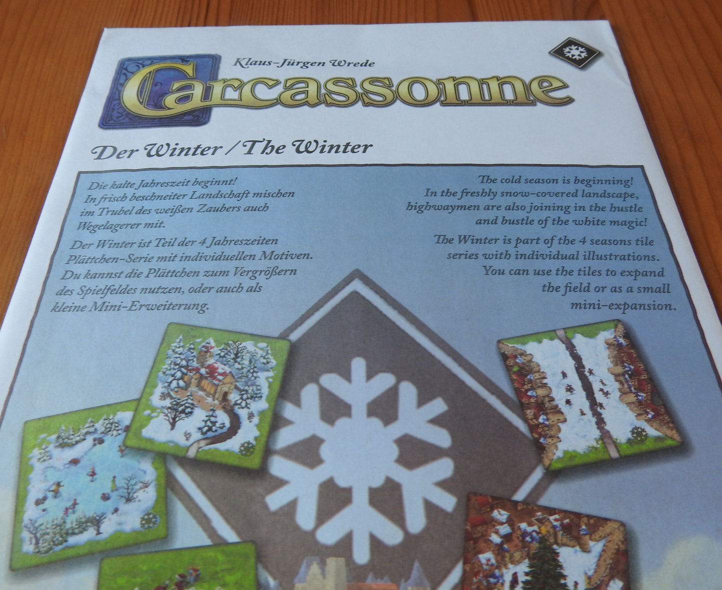 Carcassonne - Winter | Mini Expansion - Green Zink Games