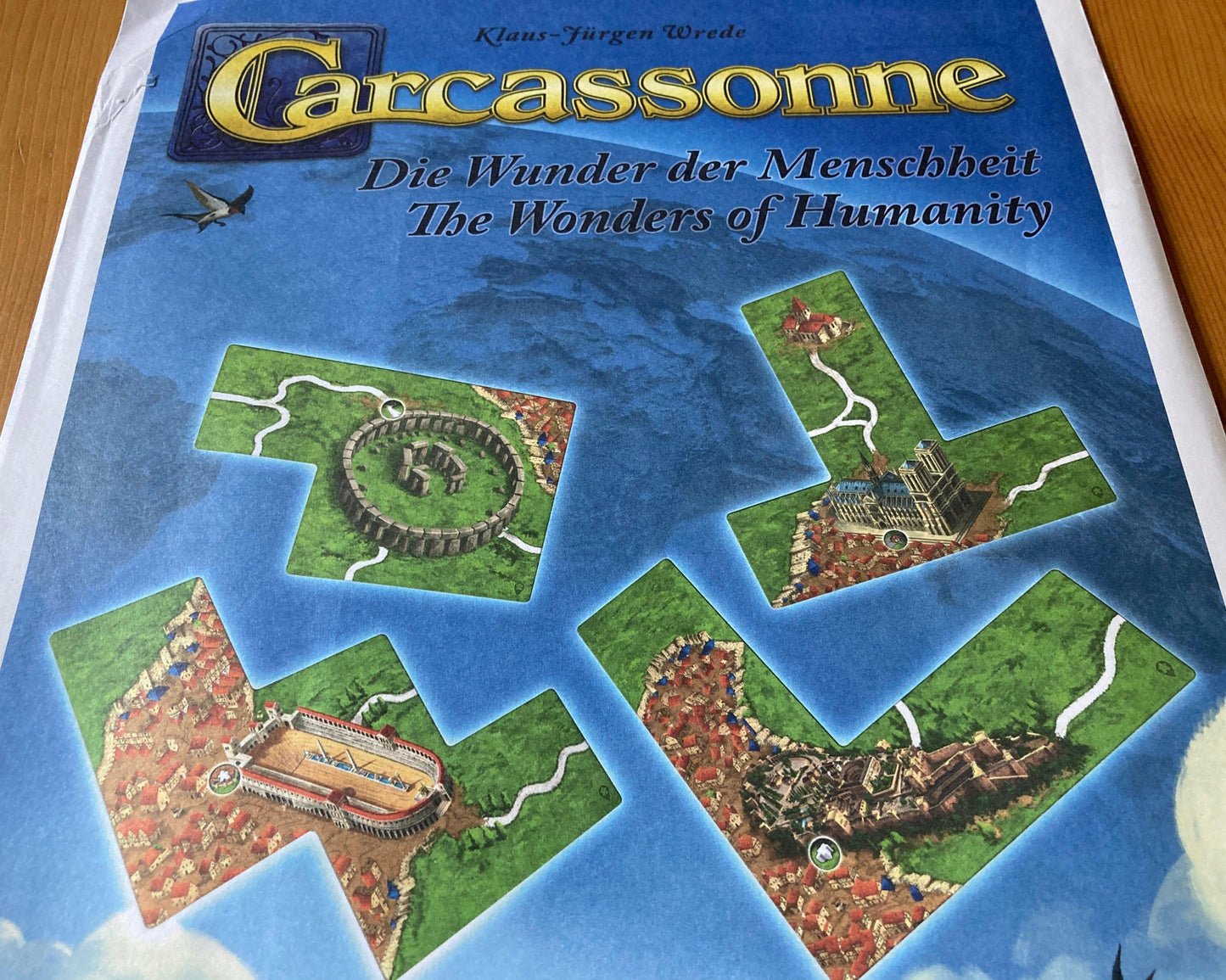 Carcassonne - Wonders of Humanity I | Mini Expansion - Green Zink Games