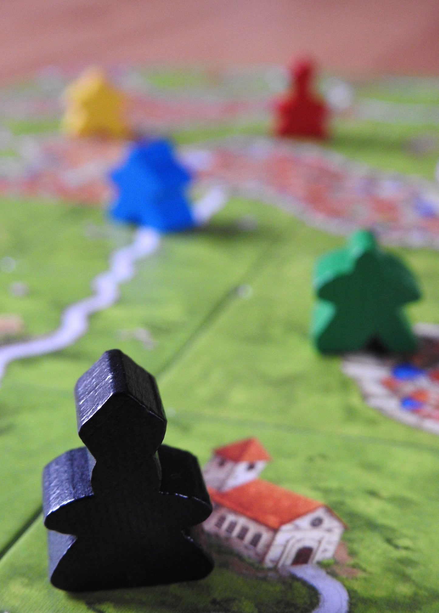 Carcassonne - Base Game including Abbot (No Box) - Green Zink Games