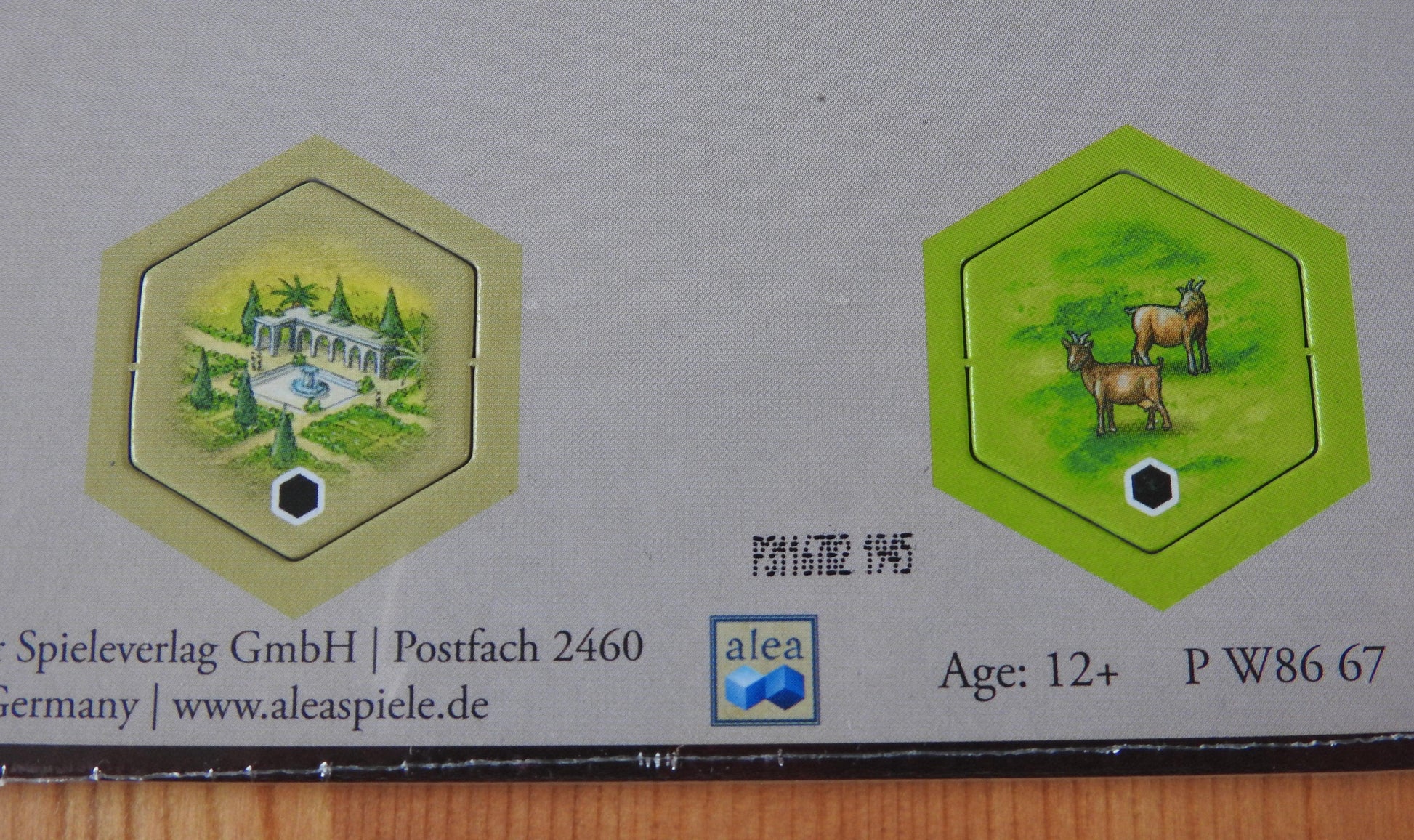 Castles of Burgundy - New Hex Tiles | 2nd Expansion - Green Zink Games