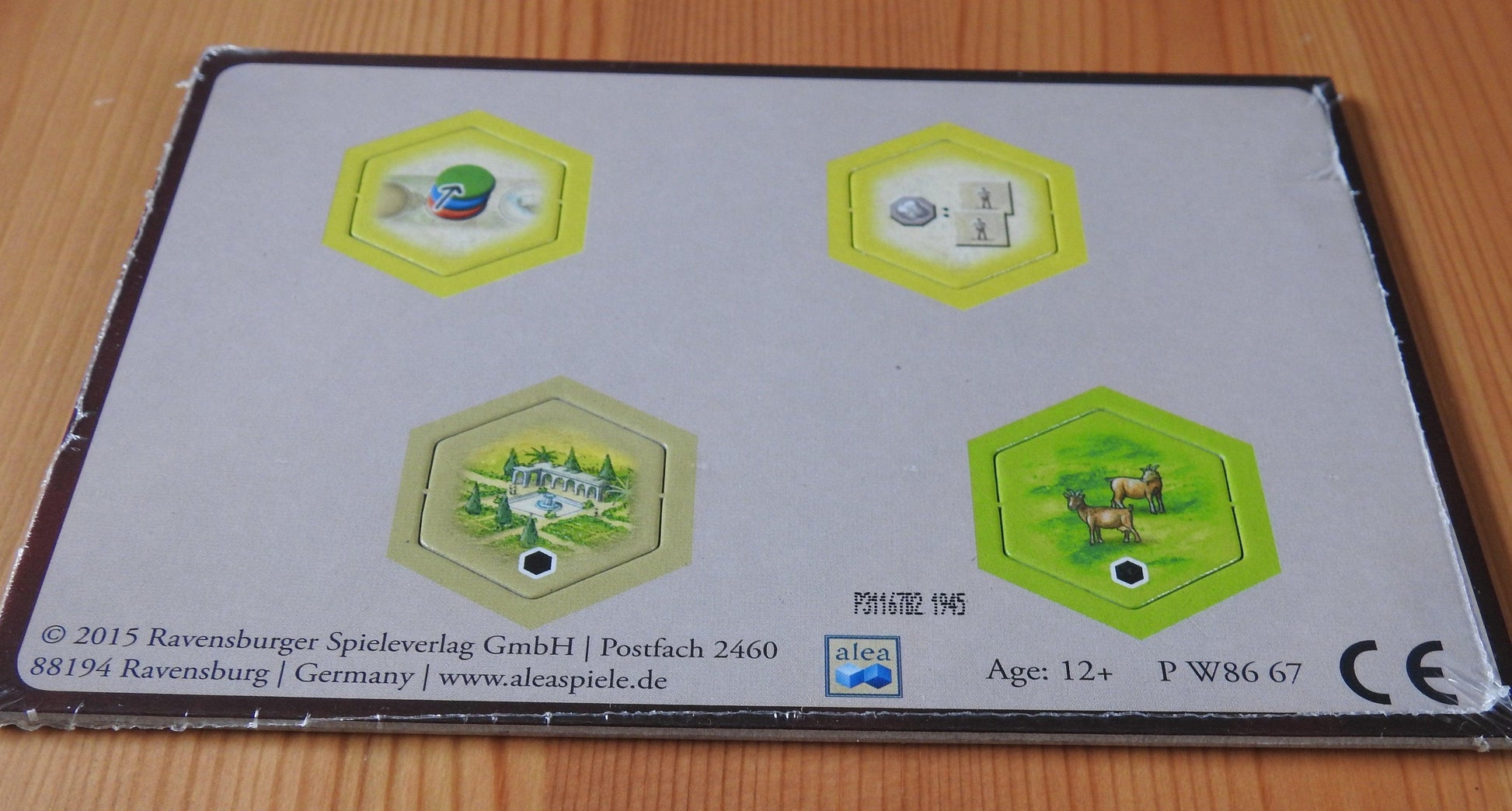 Castles of Burgundy - New Hex Tiles | 2nd Expansion - Green Zink Games