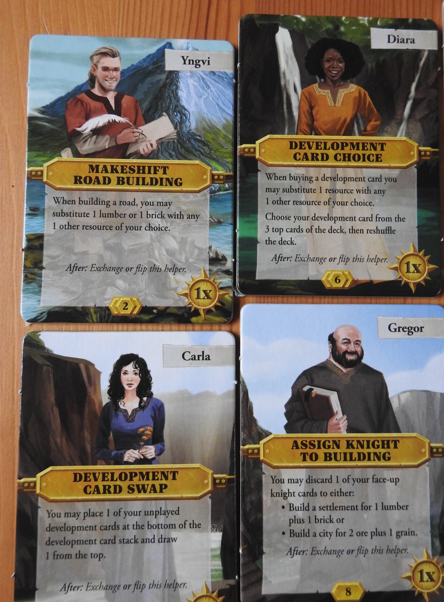 Catan Scenarios - Helpers | Mini Expansion - Green Zink Games