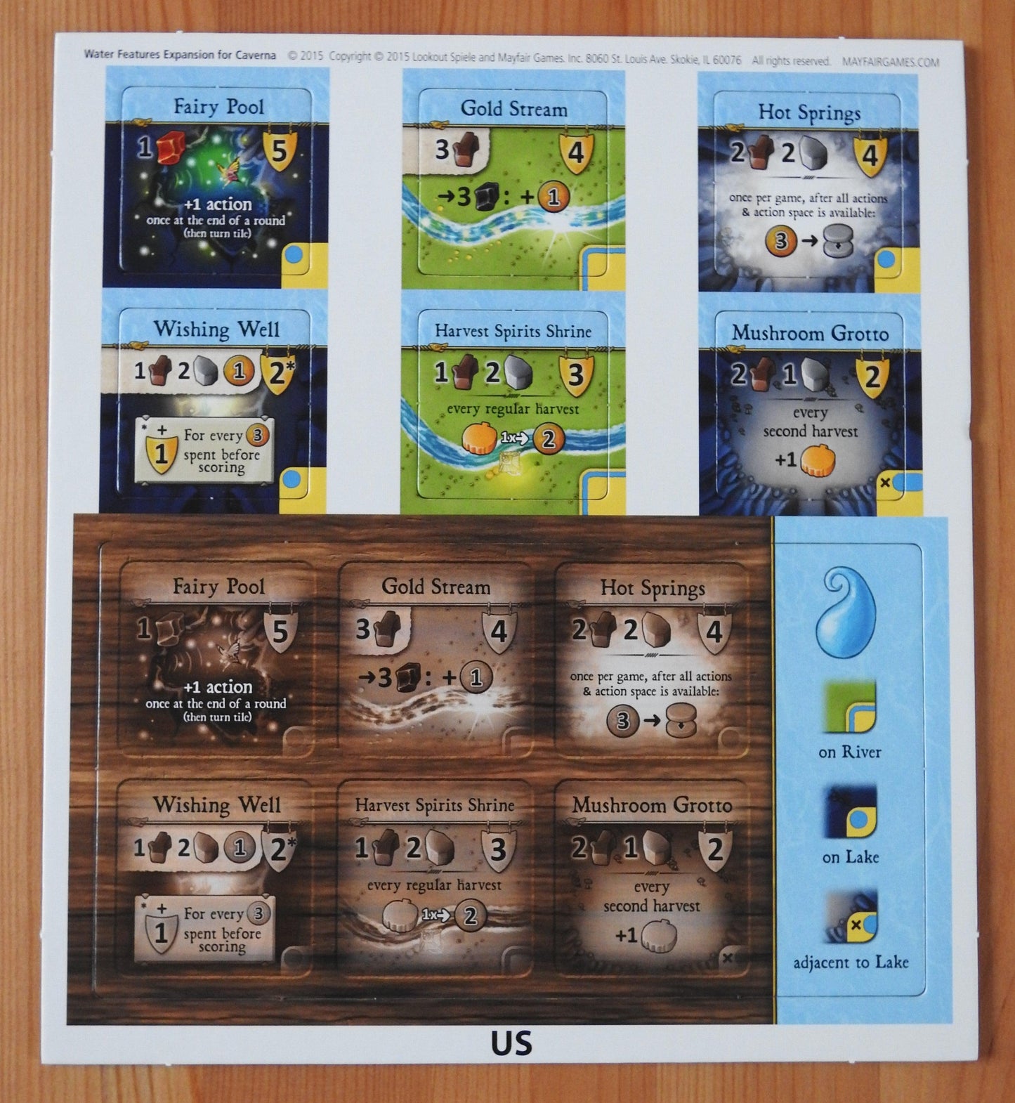 Caverna - Water Expansion - Green Zink Games