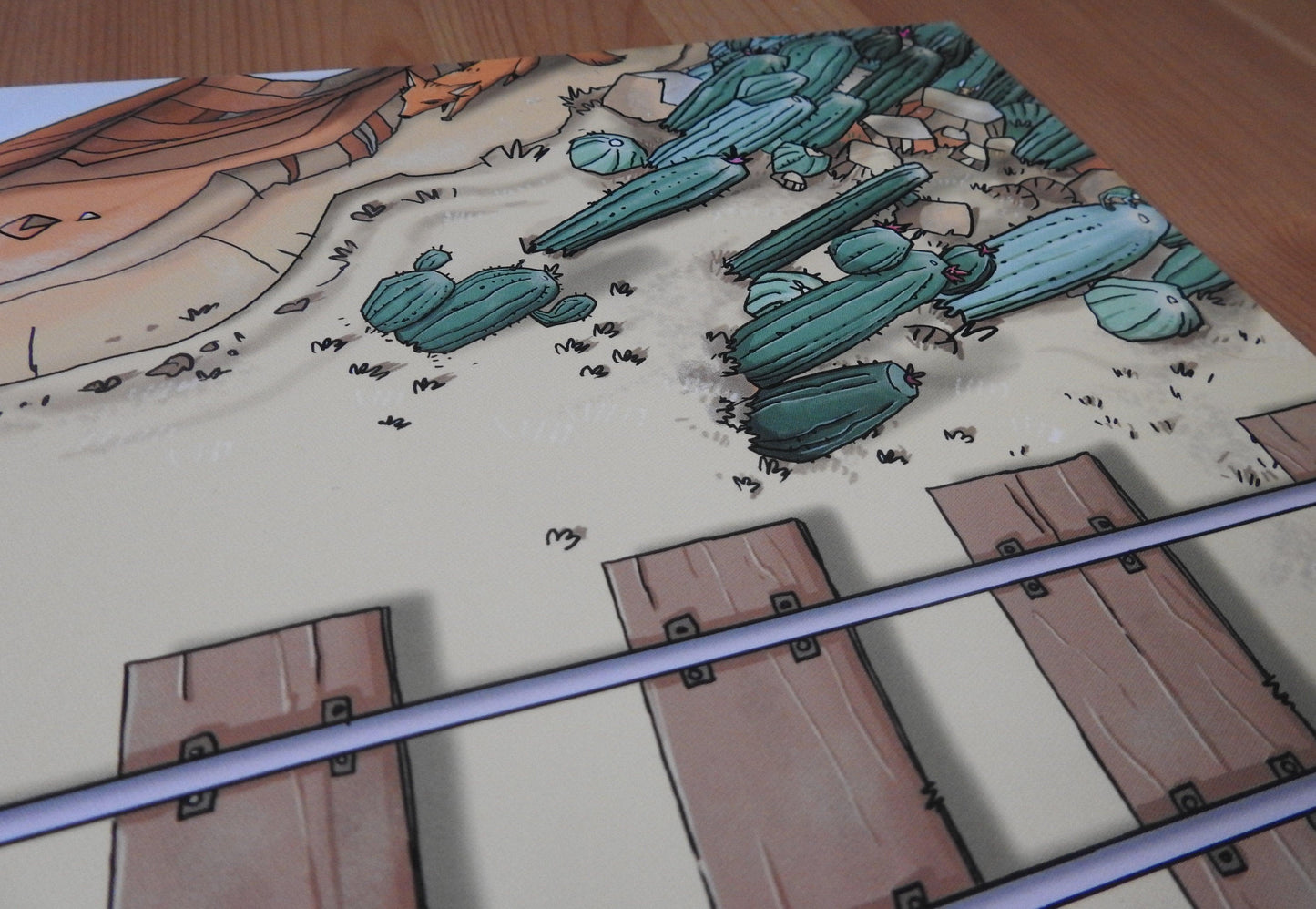 Colt Express - Play Mat (Paper) | Accessory - Green Zink Games