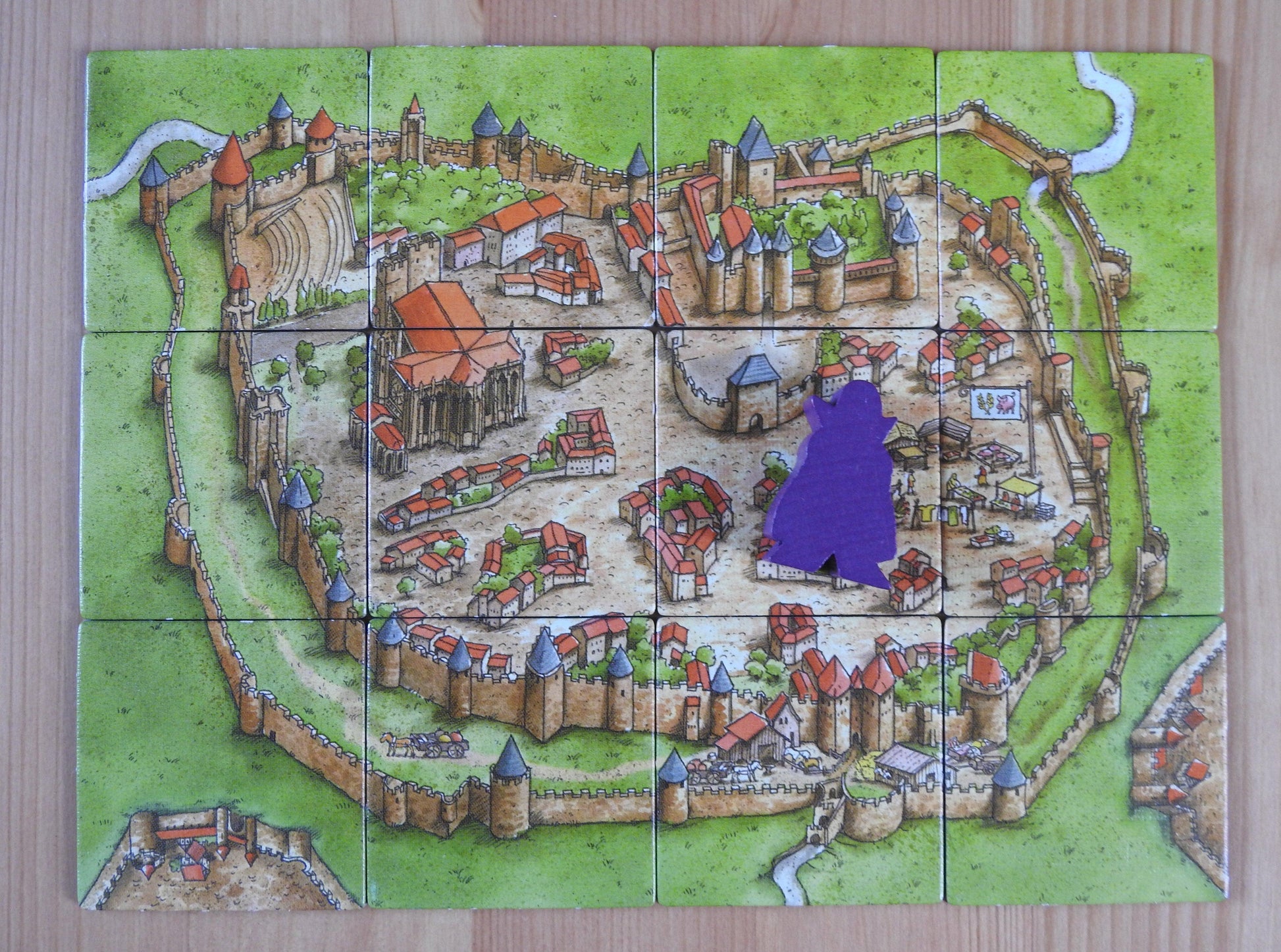 Carcassonne - Count (Mini Box) | Mini Expansion - Green Zink Games