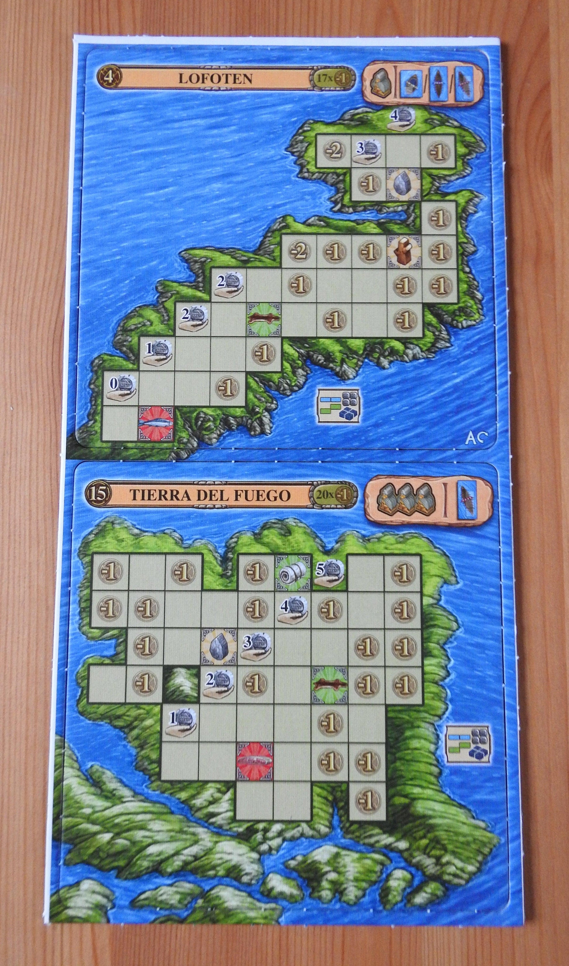 Feast for Odin - Lofoten, Orkney & Tierra del Fuego | Mini Expansion - Green Zink Games