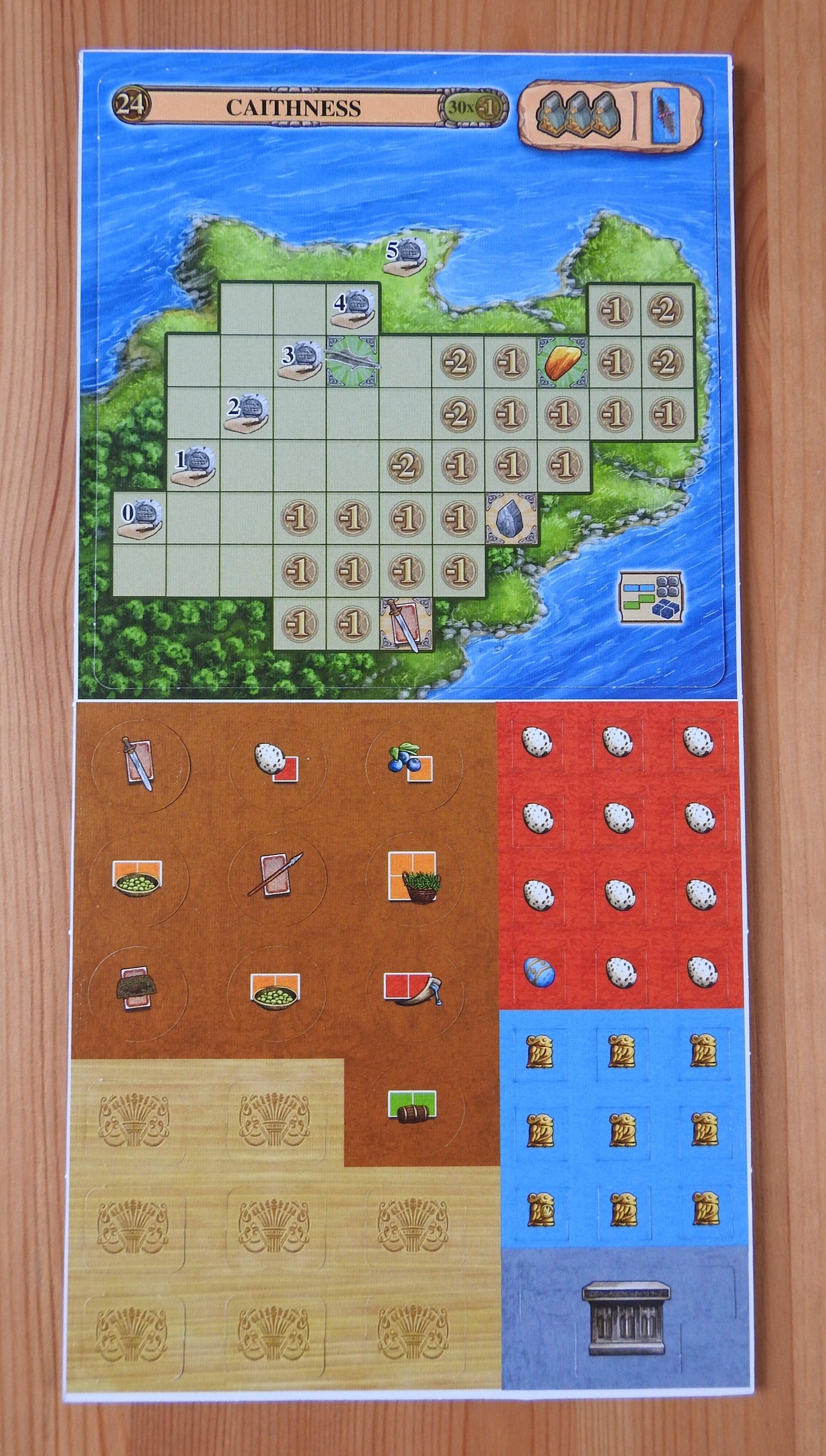 Feast for Odin - Mull & Caithness (Harvest) | Mini Expansion - Green Zink Games