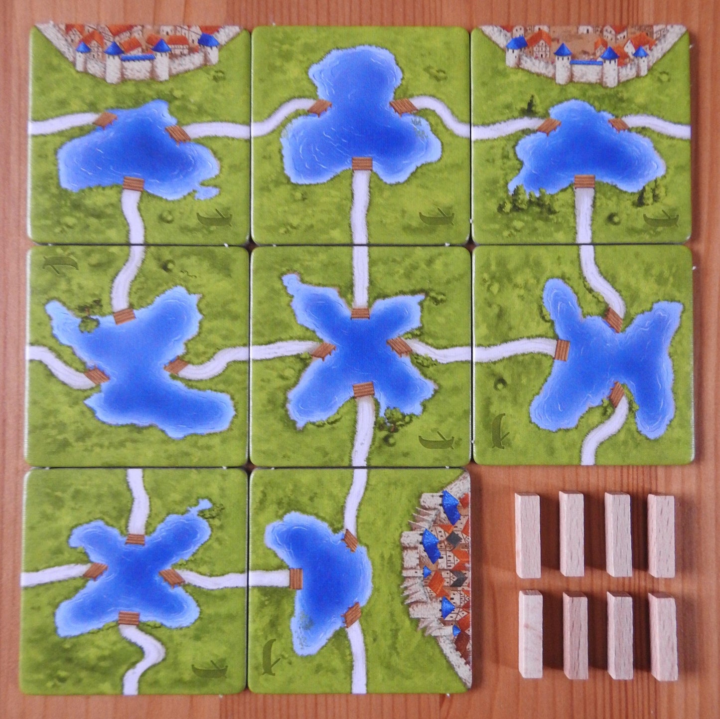 Carcassonne - Ferries | Mini Expansion - Green Zink Games
