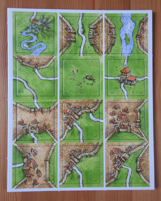 Carcassonne - GQ Promo Tiles | Mini Expansion - Green Zink Games