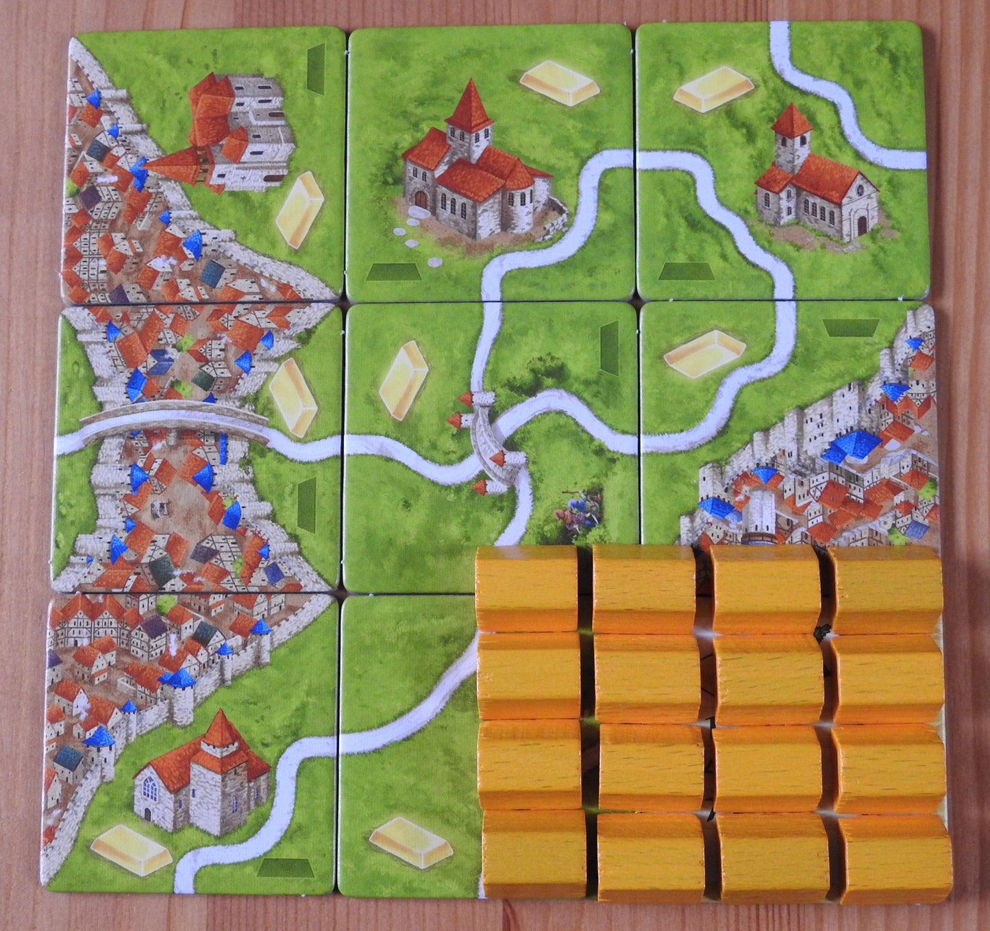 Carcassonne - Gold Mines | Mini Expansion - Green Zink Games