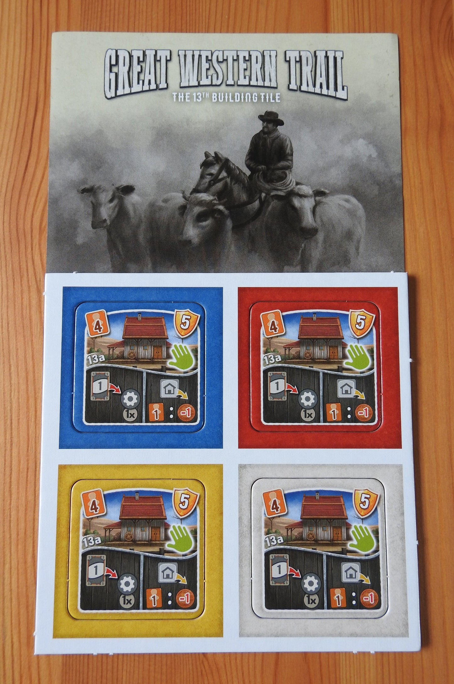 Great Western Trail - 13th Building | Mini Expansion - Green Zink Games