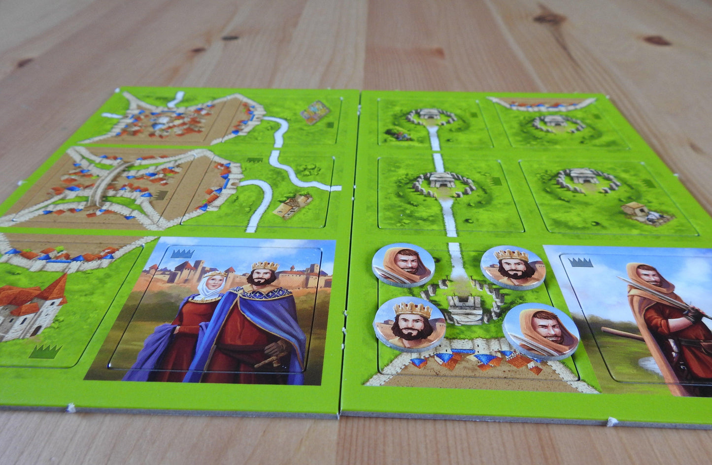Carcassonne - King, Robber & Cult | Mini Expansions - Green Zink Games