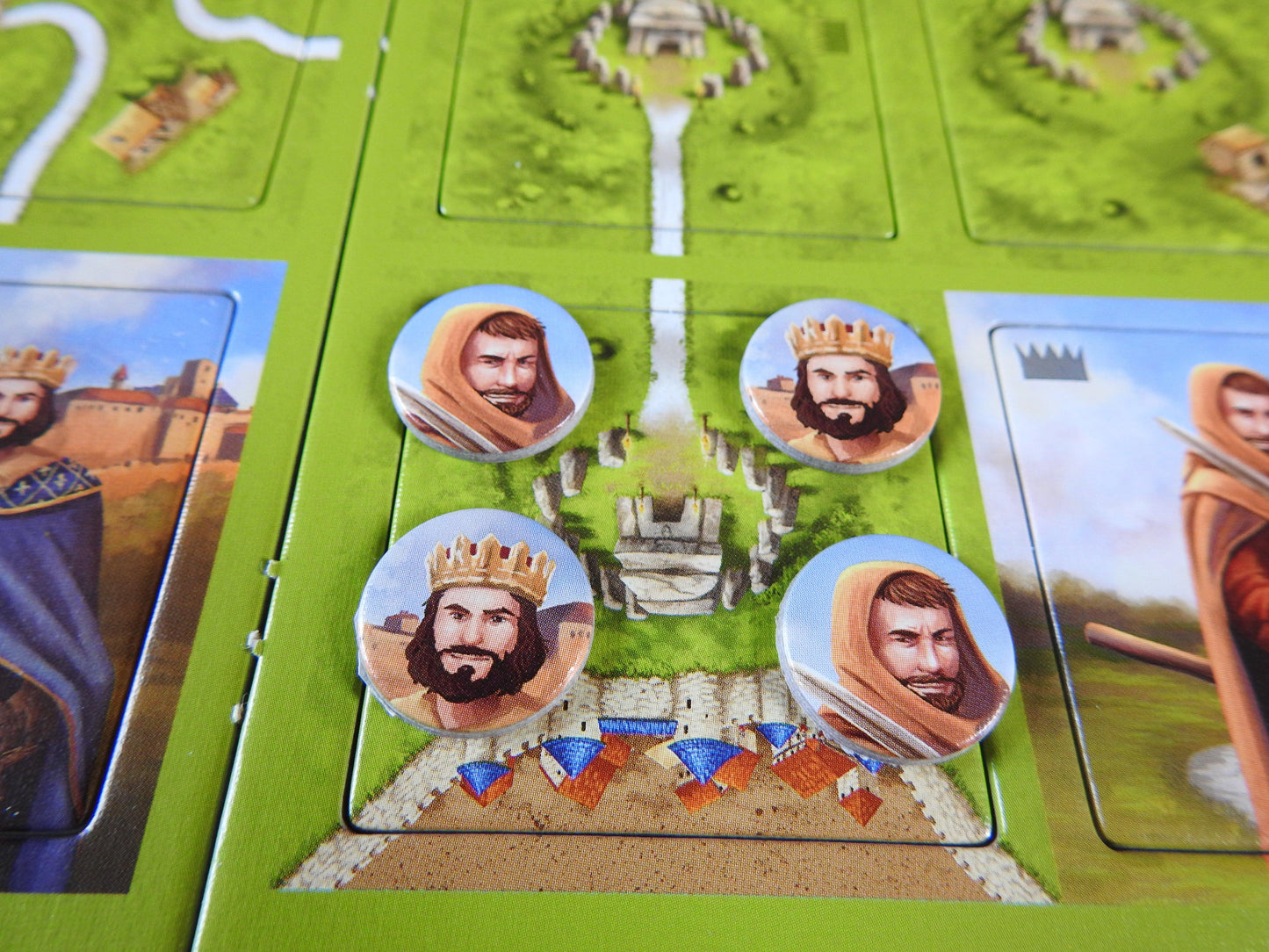 Carcassonne - King, Robber & Cult | Mini Expansions - Green Zink Games