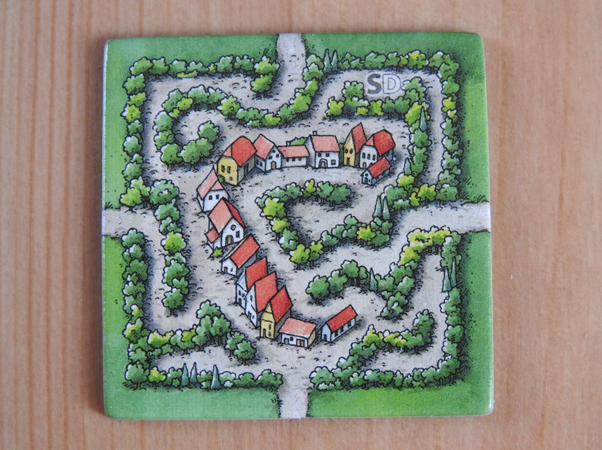 Carcassonne - Labyrinth (Classic Edition) | Mini Expansion - Green Zink Games