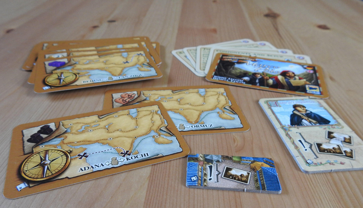 Marco Polo - Secret Paths | Mini Expansion - Green Zink Games