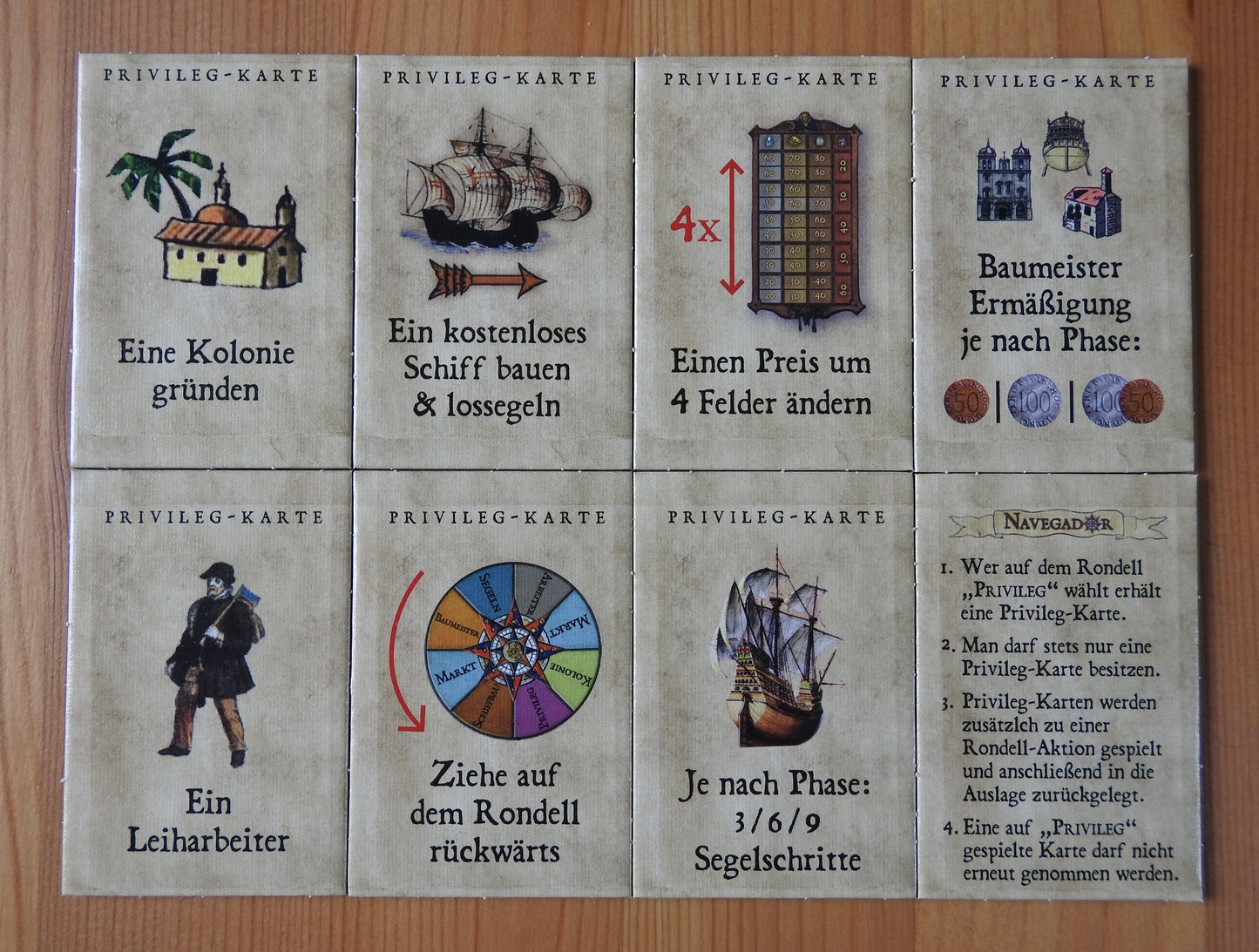 Navegador - Privilege Tiles | Mini Expansion - Green Zink Games