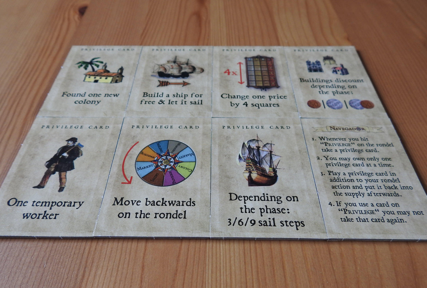 Navegador - Privilege Tiles | Mini Expansion - Green Zink Games