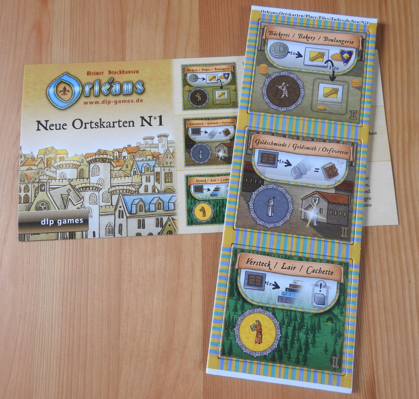 Orleans - New Place Tiles No.1 | Mini Expansion - Green Zink Games
