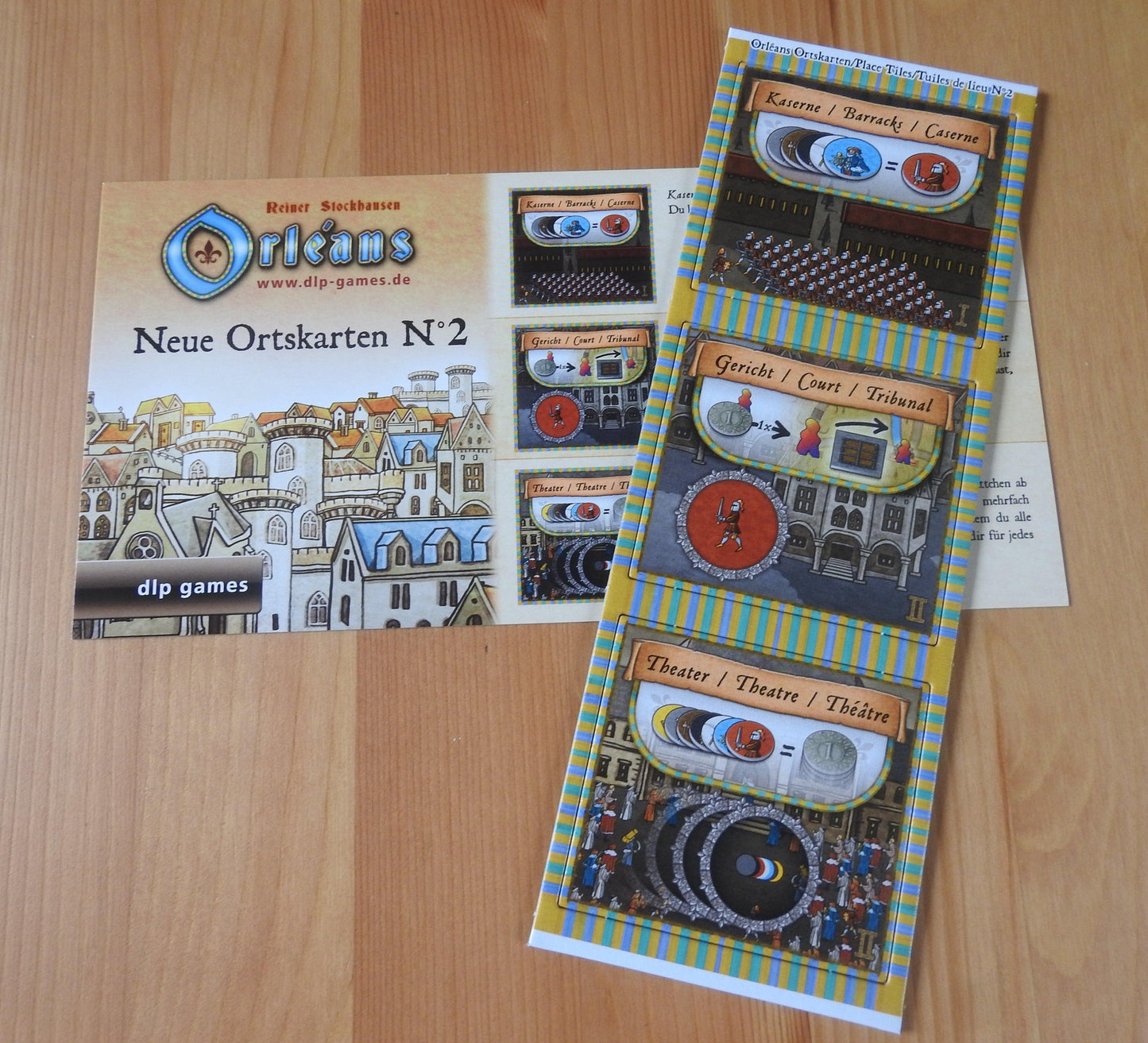 Orleans - New Place Tiles No.2 | Mini Expansion - Green Zink Games