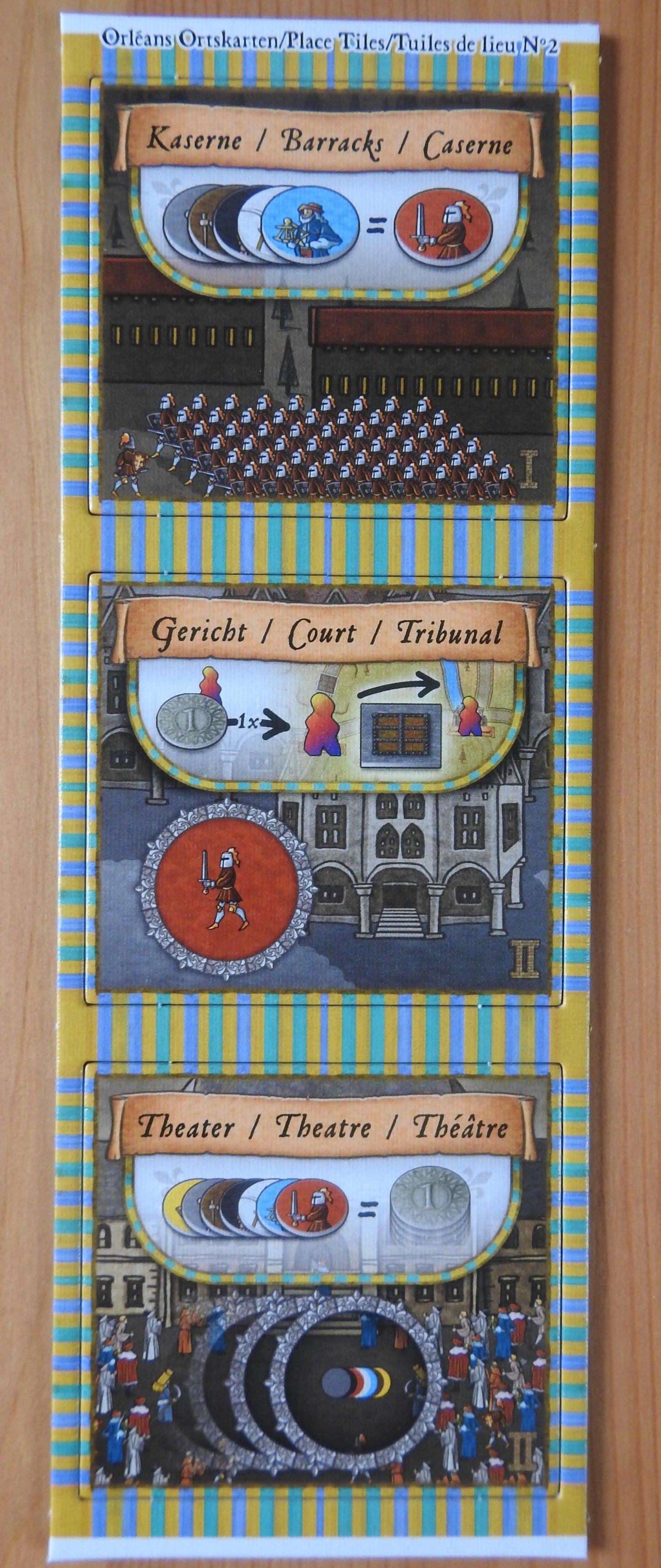 Orleans - New Place Tiles No.2 | Mini Expansion - Green Zink Games