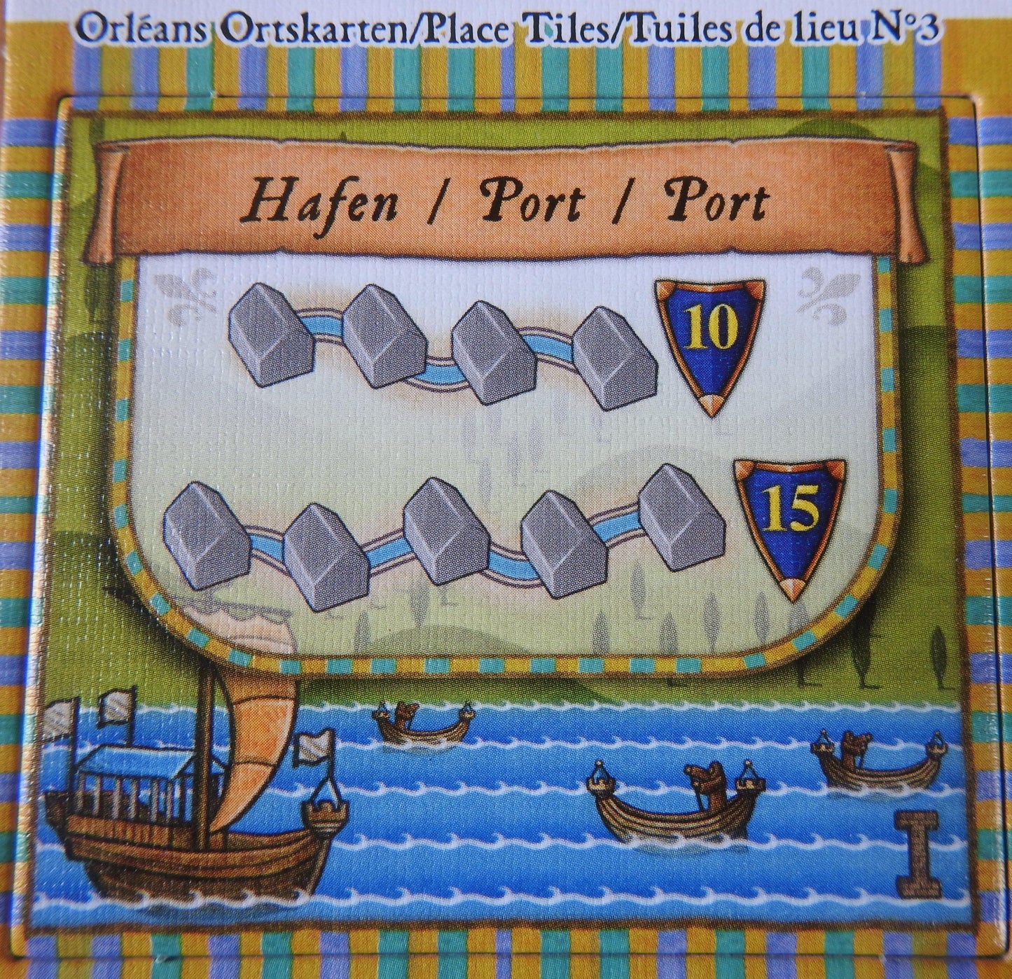 Orleans - New Place Tiles No.3 | Mini Expansion - Green Zink Games