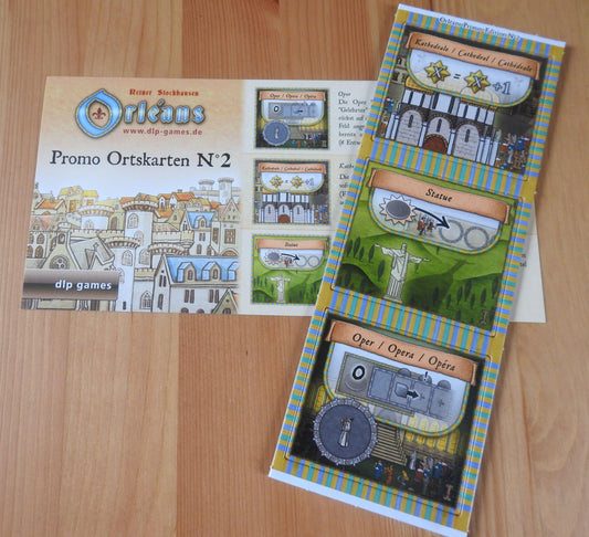 Orleans - Promo Place Tiles No.2 | Mini Expansion - Green Zink Games