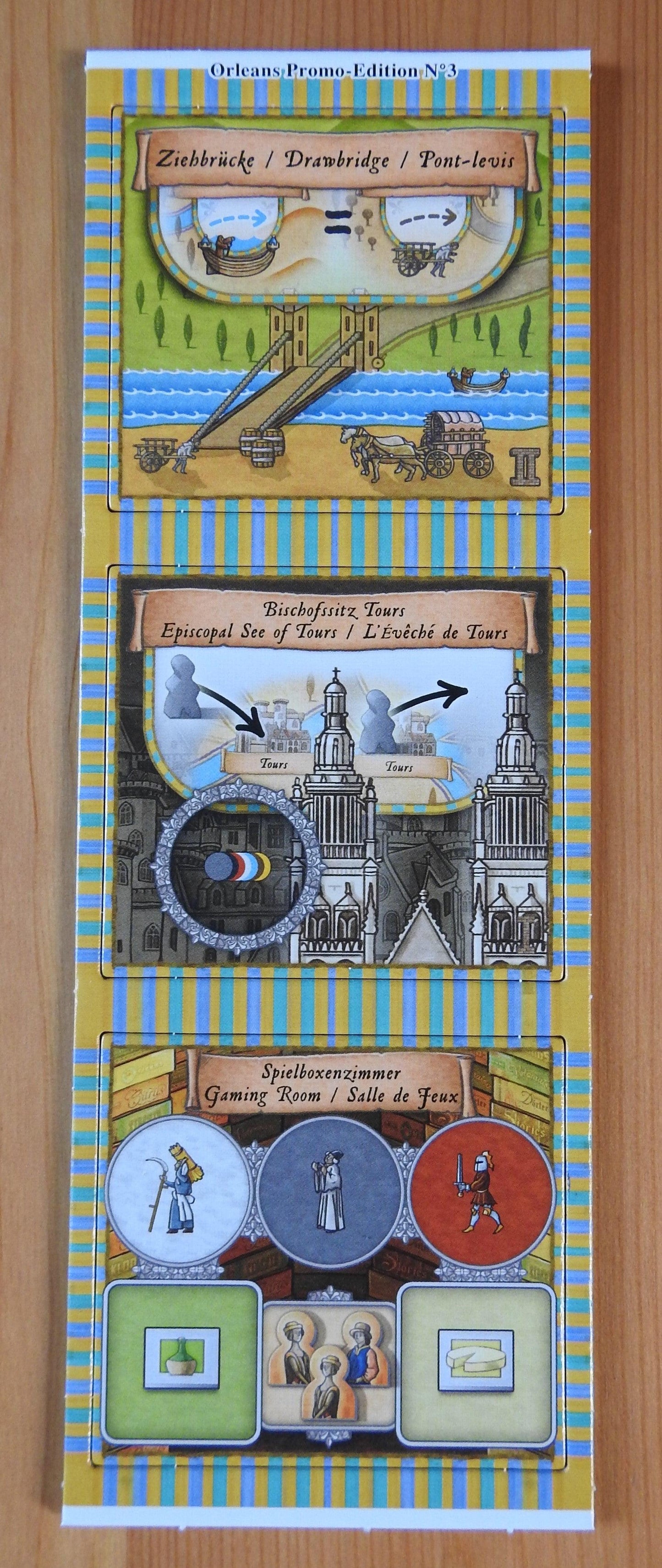 Orleans - Promo Place Tiles No.3 | Mini Expansion - Green Zink Games