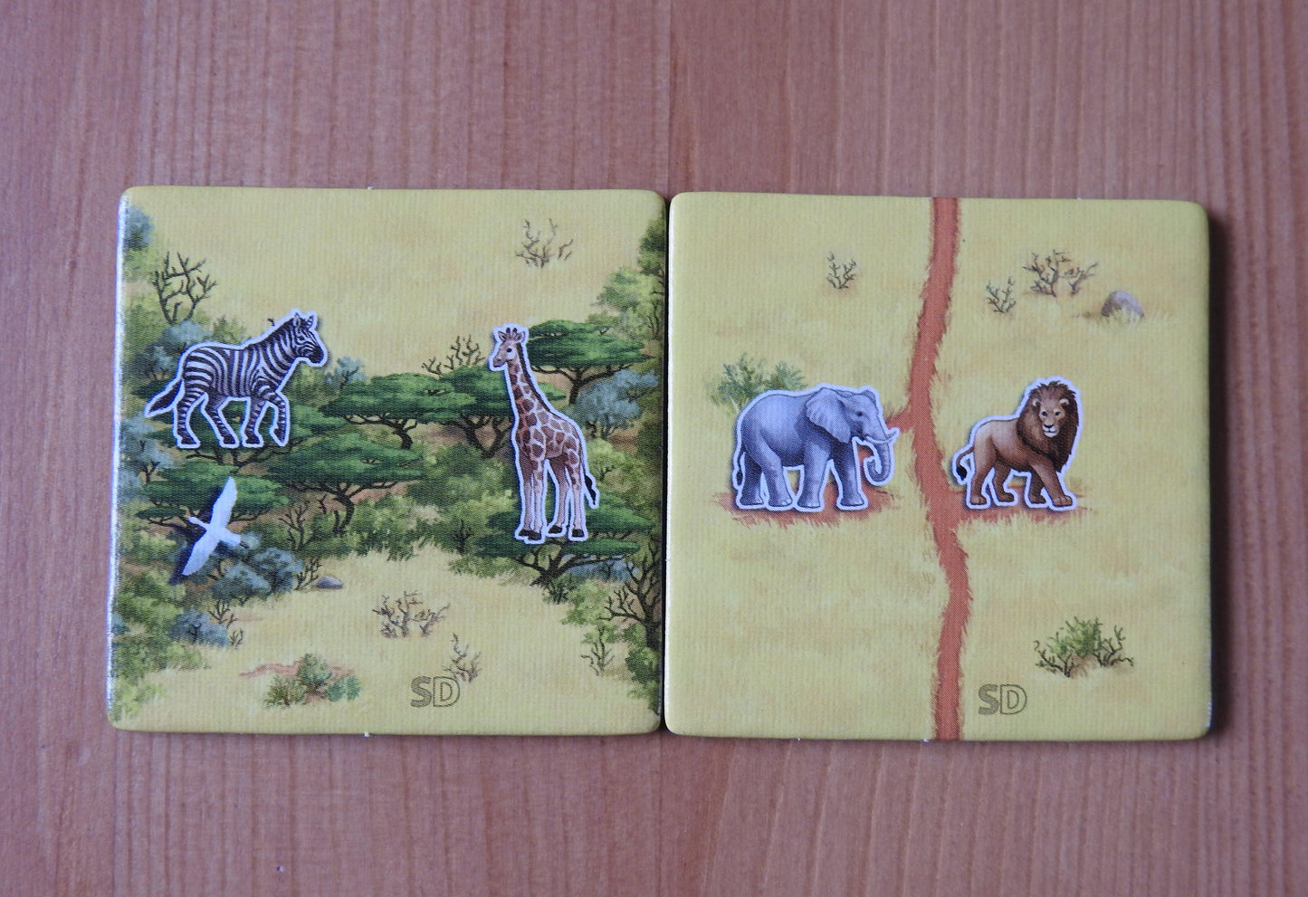 Carcassonne Safari - Spiel Doch 2 Tile Promo | Mini Expansion - Green Zink Games
