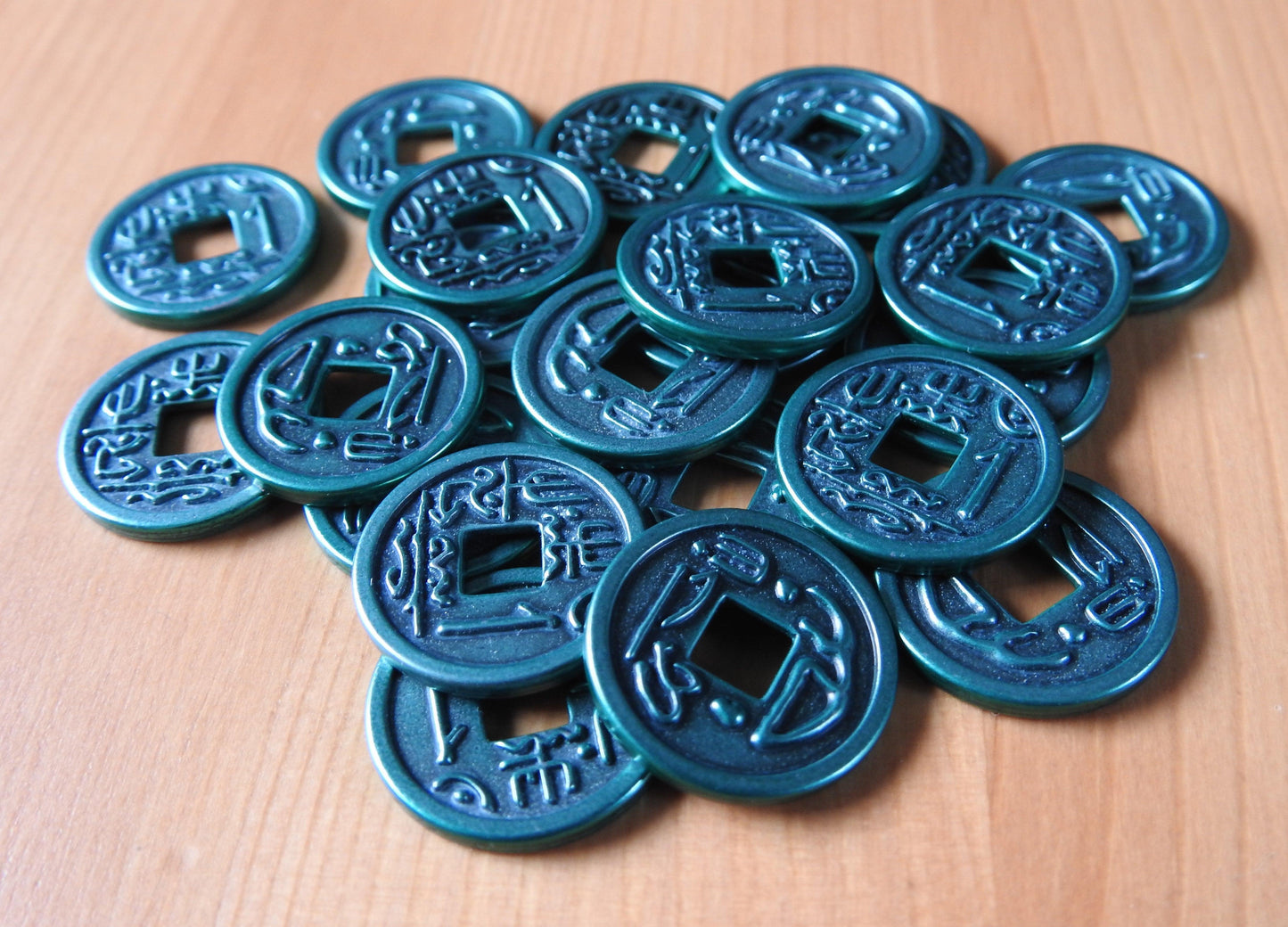 Scythe - Metal Coins | Accessory - Green Zink Games