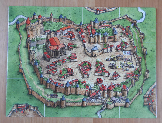Carcassonne - New Start Tableau | Mini Expansion - Green Zink Games
