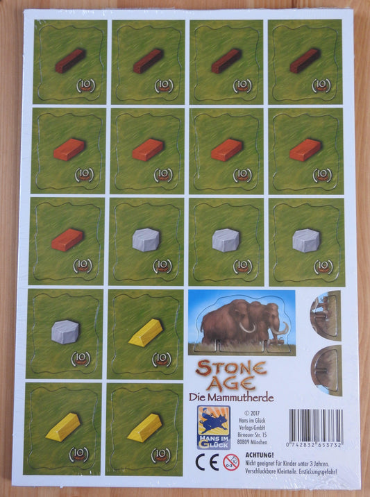 Stone Age - Mammoth Herd | Mini Expansion - Green Zink Games