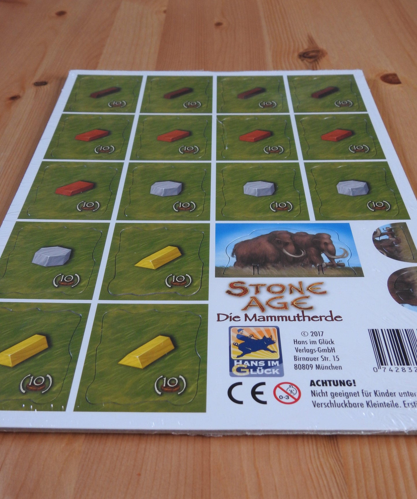 Stone Age - Mammoth Herd | Mini Expansion - Green Zink Games